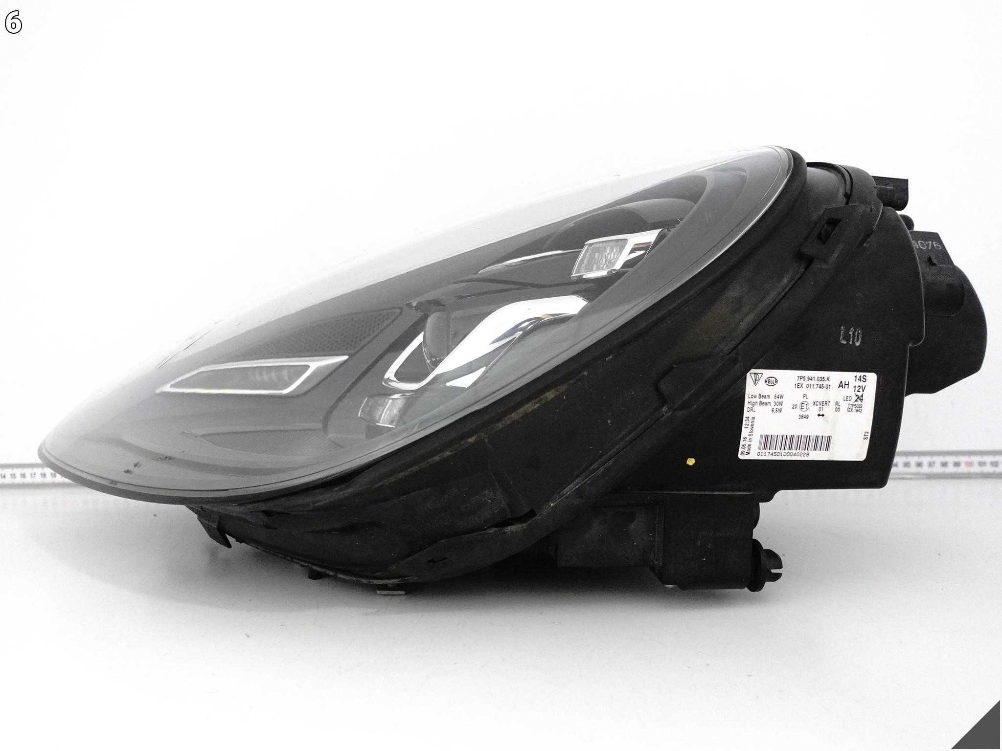PORSCHE CAYENNE 7P5 LIFT 14-18 LAMPA HEADLIGHT FULL LED LEWA PRZÓD EUROPA PORSCHE CAYENNE 7P5 LIFT 14-18 LAMPA HEADLIGHT FULL LED LEWA PRZÓD EUROPA - obrazek 7