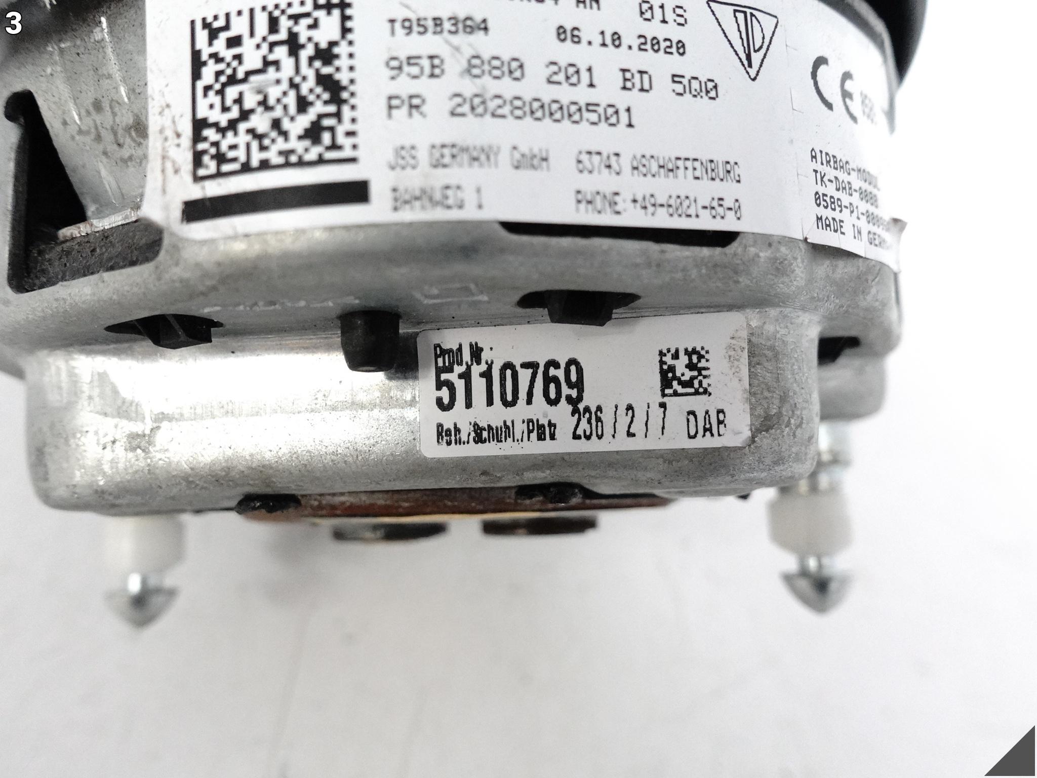 PORSCHE MACAN 95B 14-18 AIRBAG PODUSZKA PODUCHA POWIETRZNA KIEROWNICA PORSCHE MACAN 95B 14-18 AIRBAG PODUSZKA PODUCHA POWIETRZNA KIEROWNICA - obrazek 4