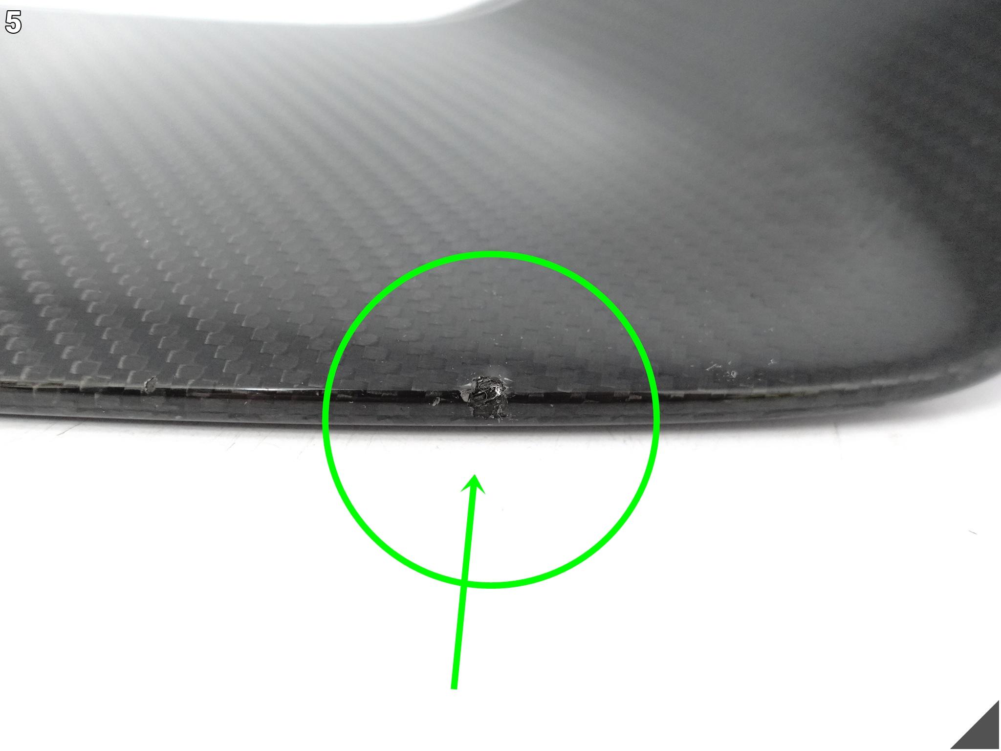 PORSCHE TAYCAN 9J1 TURBO 20- ZDERZAK SPOILER LISTWA PRAWA PRZÓD CARBON PORSCHE TAYCAN 9J1 TURBO 20- ZDERZAK SPOILER LISTWA PRAWA PRZÓD CARBON - obrazek 6