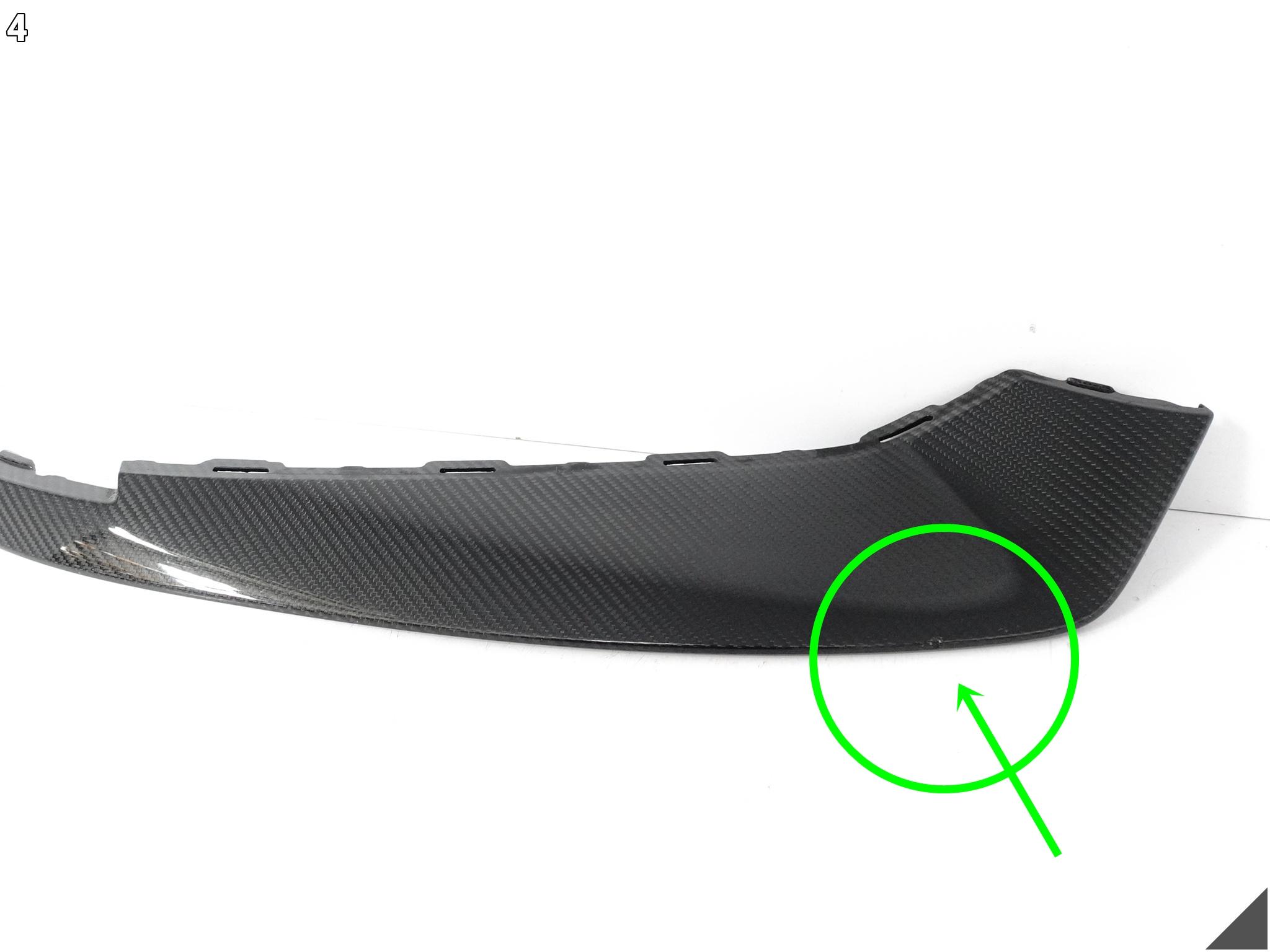 PORSCHE TAYCAN 9J1 TURBO 20- ZDERZAK SPOILER LISTWA PRAWA PRZÓD CARBON PORSCHE TAYCAN 9J1 TURBO 20- ZDERZAK SPOILER LISTWA PRAWA PRZÓD CARBON - obrazek 5