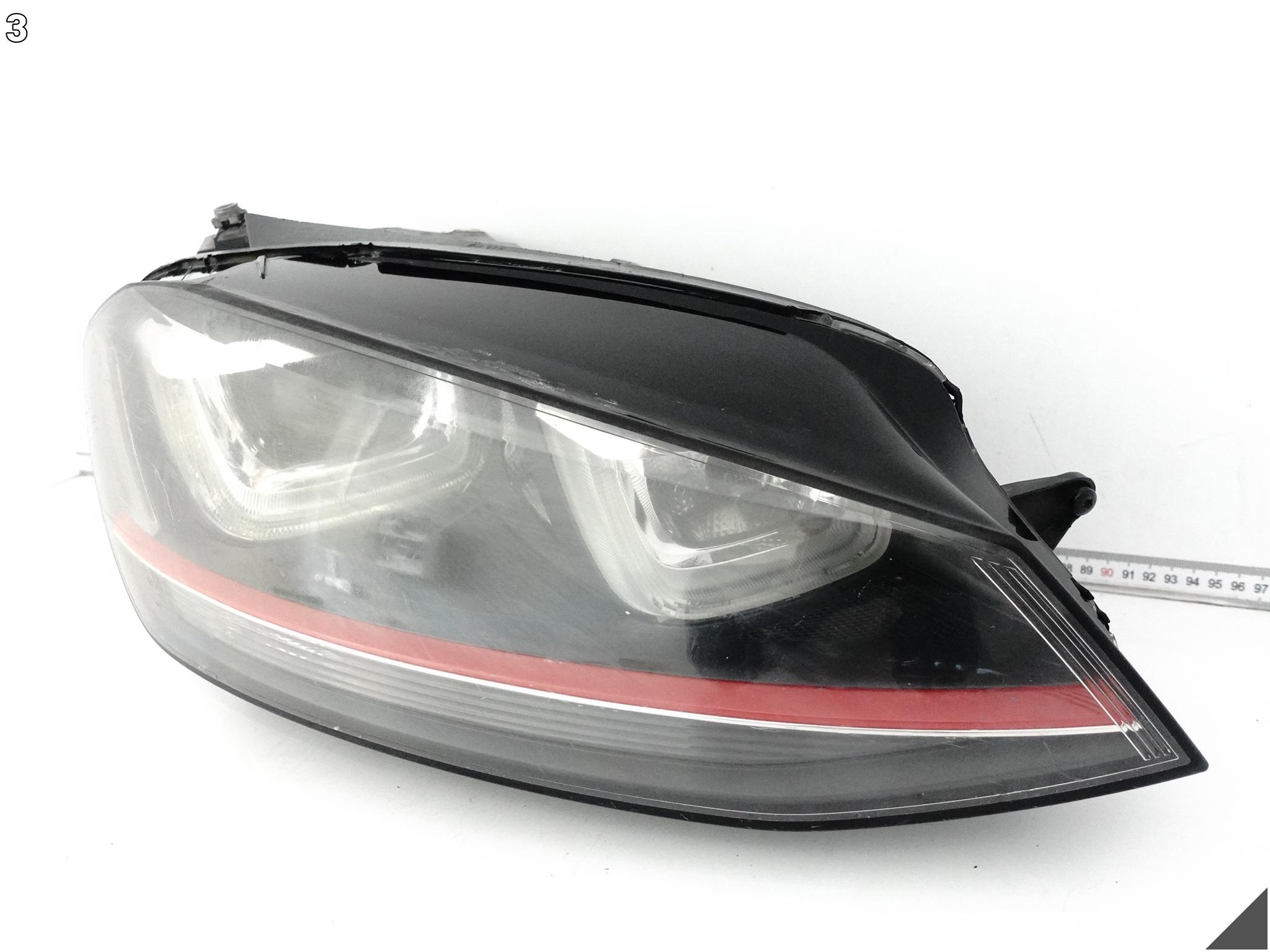VW GOLF 7 VII GTI 5G1 5G0 12-16 LAMPA XENON + LED PRAWA PRZÓD EUROPA VW GOLF 7 VII GTI 5G1 5G0 12-16 LAMPA XENON + LED PRAWA PRZÓD EUROPA - obrazek 4