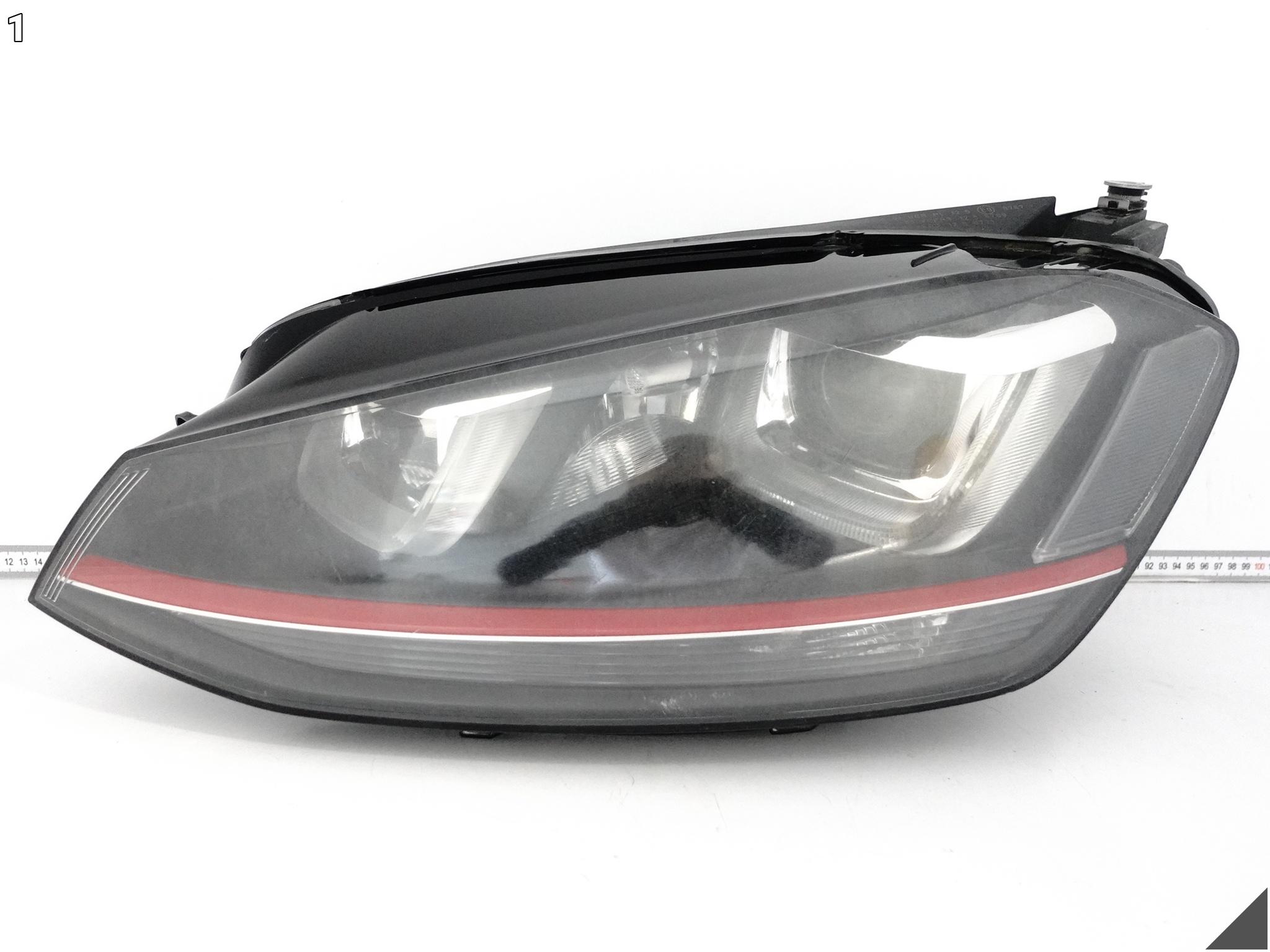 VW GOLF 7 VII GTI 5G1 5G0 12-16 LAMPA XENON + LED LEWA PRZÓD EUROPA VW GOLF 7 VII GTI 5G1 5G0 12-16 LAMPA XENON + LED LEWA PRZÓD EUROPA - obrazek 2