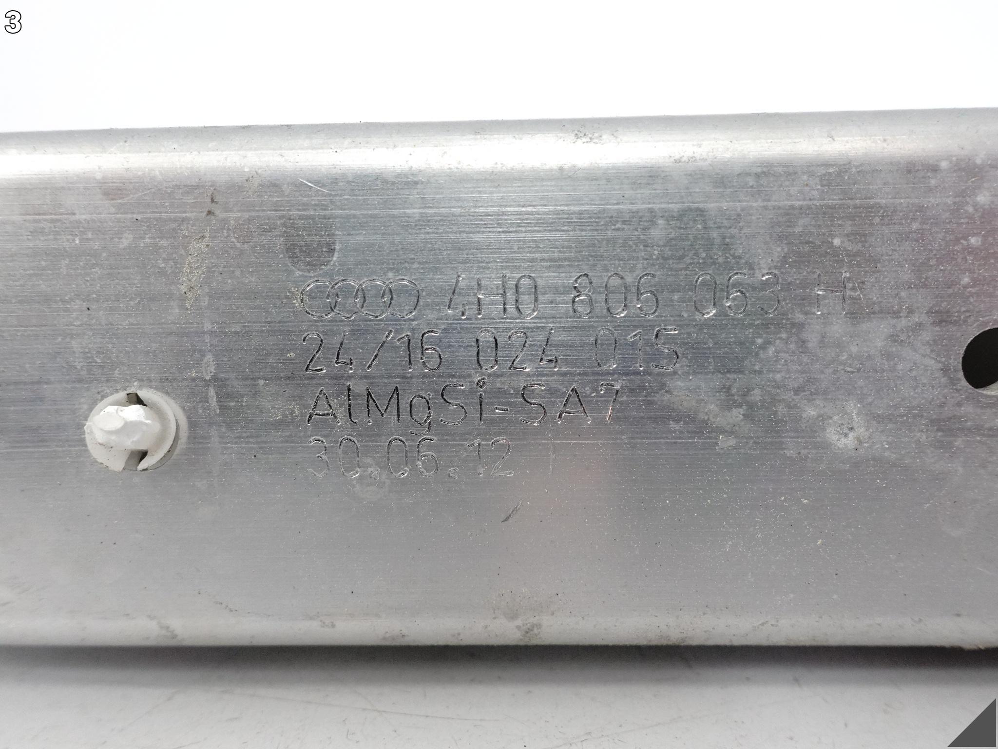 AUDI S8 A8 4H0 D4 LIFT 09-17 PODŁUŻNICA STREFA ZGNIOTU LEWA PRZÓD 92 KM AUDI S8 A8 4H0 D4 LIFT 09-17 PODŁUŻNICA STREFA ZGNIOTU LEWA PRZÓD 92 KM - obrazek 4