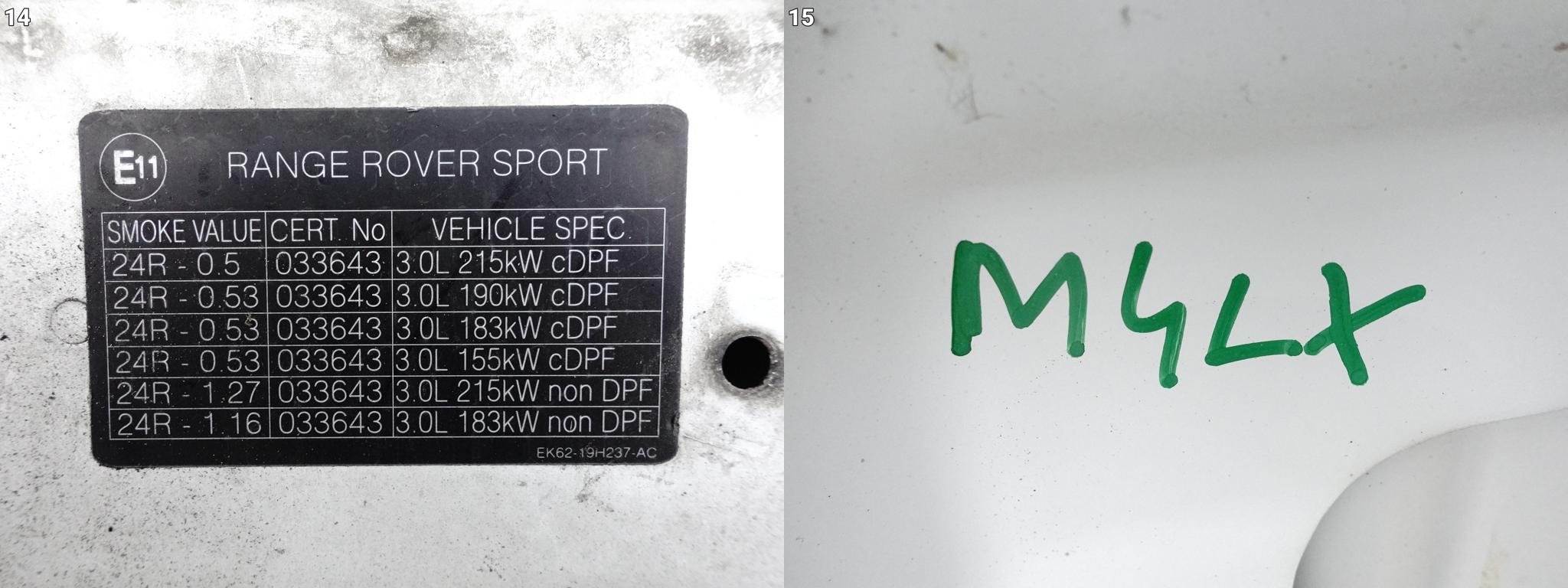 RANGE ROVER SPORT II L494 13-22 LIFT MASKA POKRYWA HOOD MOTORHAUBE PRZÓD RANGE ROVER SPORT II L494 13-22 LIFT MASKA POKRYWA HOOD MOTORHAUBE PRZÓD - obrazek 15