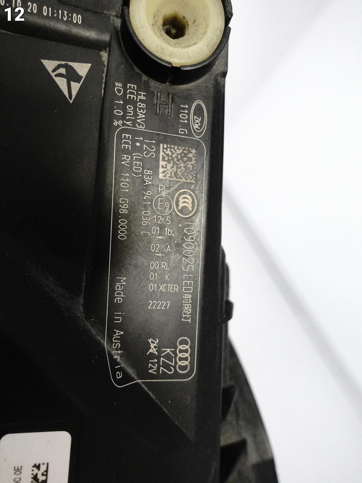 AUDI RSQ3 Q3 RS II F3 83A 18- LAMPA MATRIX FULL LED PRAWA PRZÓD CIEMNA 036C AUDI RSQ3 Q3 RS II F3 83A 18- LAMPA MATRIX FULL LED PRAWA PRZÓD CIEMNA 036C - obrazek 13