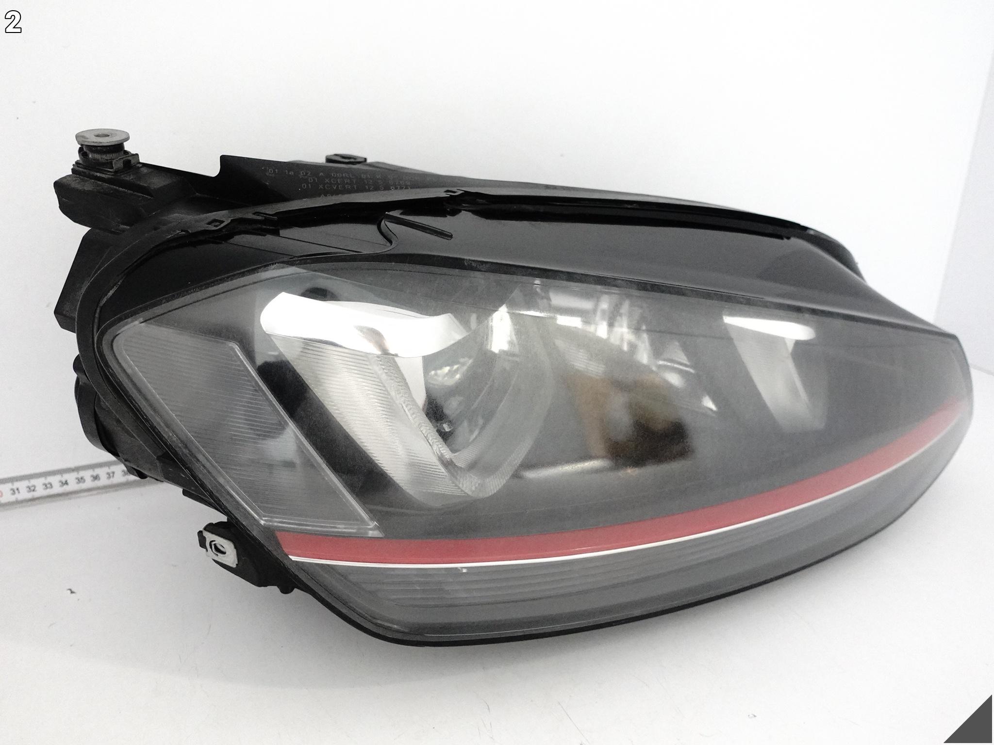 VW GOLF 7 VII GTI 5G1 5G0 12-16 LAMPA XENON + LED PRAWA PRZÓD EUROPA VW GOLF 7 VII GTI 5G1 5G0 12-16 LAMPA XENON + LED PRAWA PRZÓD EUROPA - obrazek 3