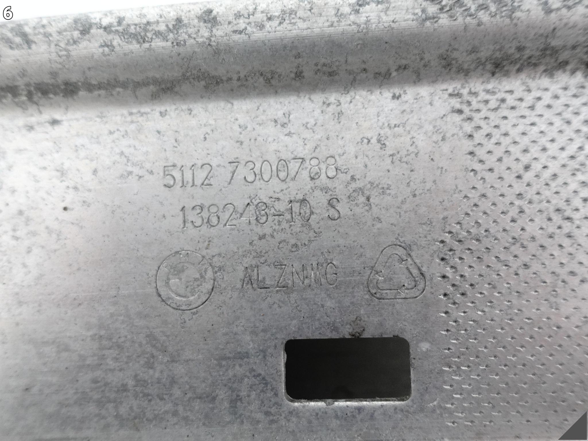 MINI COOPER F55 F56 F57 13-19 BELKA WSPORNIK WZMOCNIENIE W ZDERZAK TYŁ MINI COOPER F55 F56 F57 13-19 BELKA WSPORNIK WZMOCNIENIE W ZDERZAK TYŁ - obrazek 7