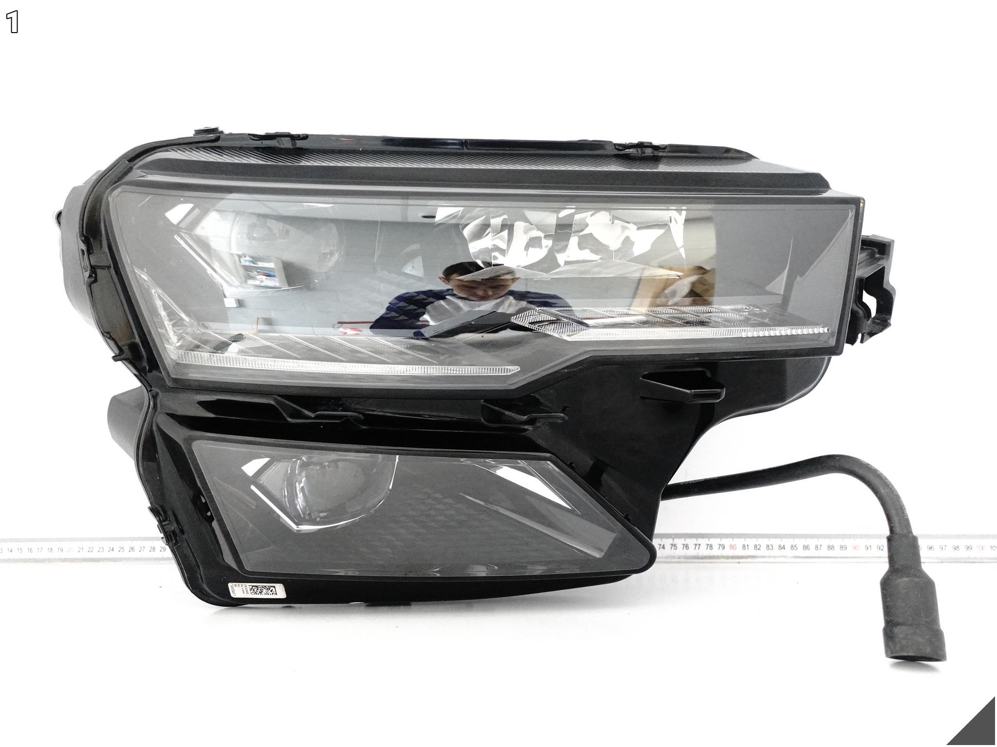 SKODA KAROQ 57B 57A LIFT 22- LAMPA CRYSTAL LIGHTING FULL LED PRAWA PRZÓD EU SKODA KAROQ 57B 57A LIFT 22- LAMPA CRYSTAL LIGHTING FULL LED PRAWA PRZÓD EU - obrazek 2