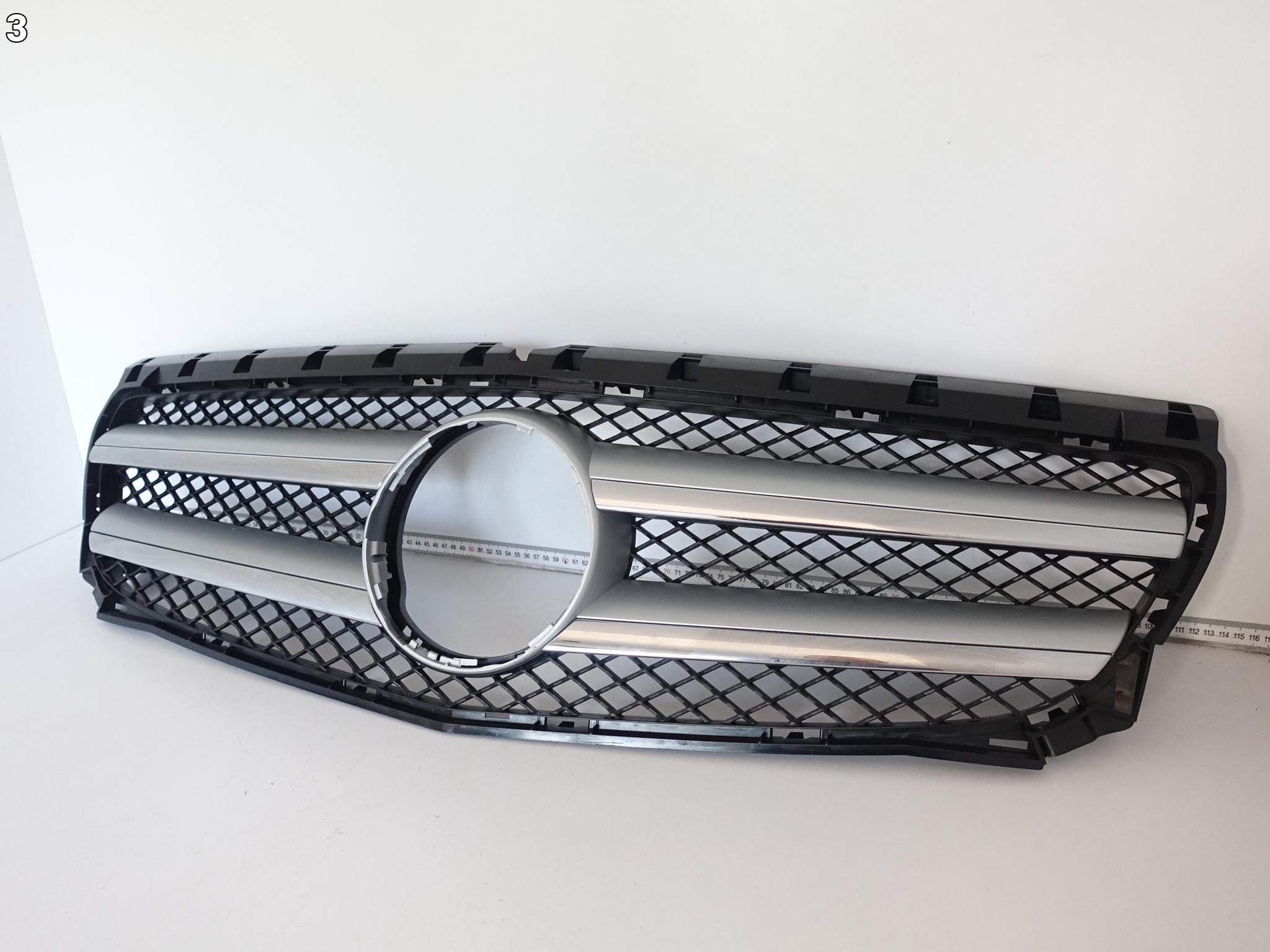 MERCEDES B-KLASA W246 11-14 GRILL ATRAPA KRATKA W ZDERZAK PRZÓD MERCEDES B-KLASA W246 11-14 GRILL ATRAPA KRATKA W ZDERZAK PRZÓD - obrazek 4