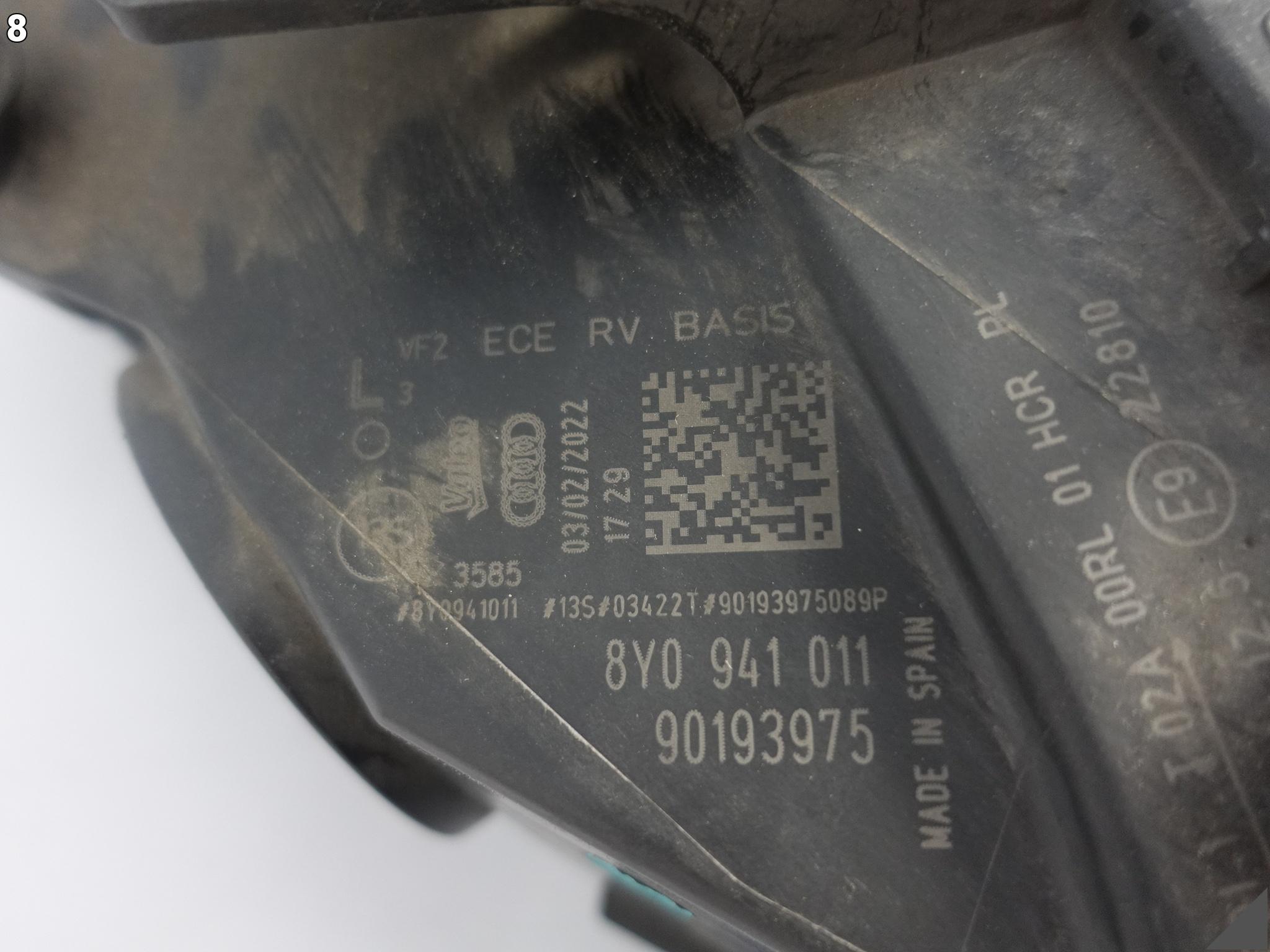 AUDI A3 S3 8Y0 20-24 LAMPA ZWYKŁA / BASIS FULL LED LEWA PRZÓD EUROPA AUDI A3 S3 8Y0 20-24 LAMPA ZWYKŁA / BASIS FULL LED LEWA PRZÓD EUROPA - obrazek 9