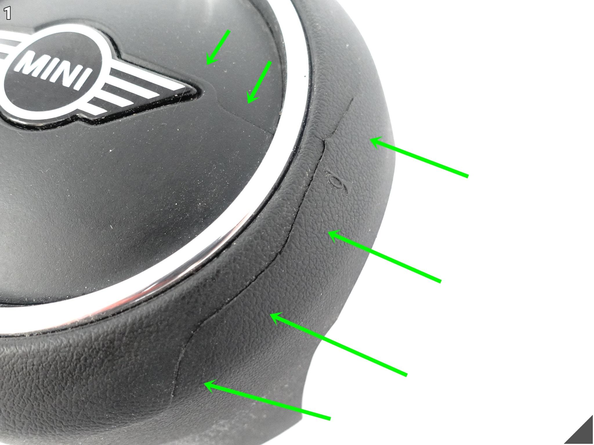 MINI F54 F55 F56 F57 13-24 AIRBAG PODUSZKA PODUCHA POWIETRZNA KIEROWNICA MINI F54 F55 F56 F57 13-24 AIRBAG PODUSZKA PODUCHA POWIETRZNA KIEROWNICA - obrazek 2