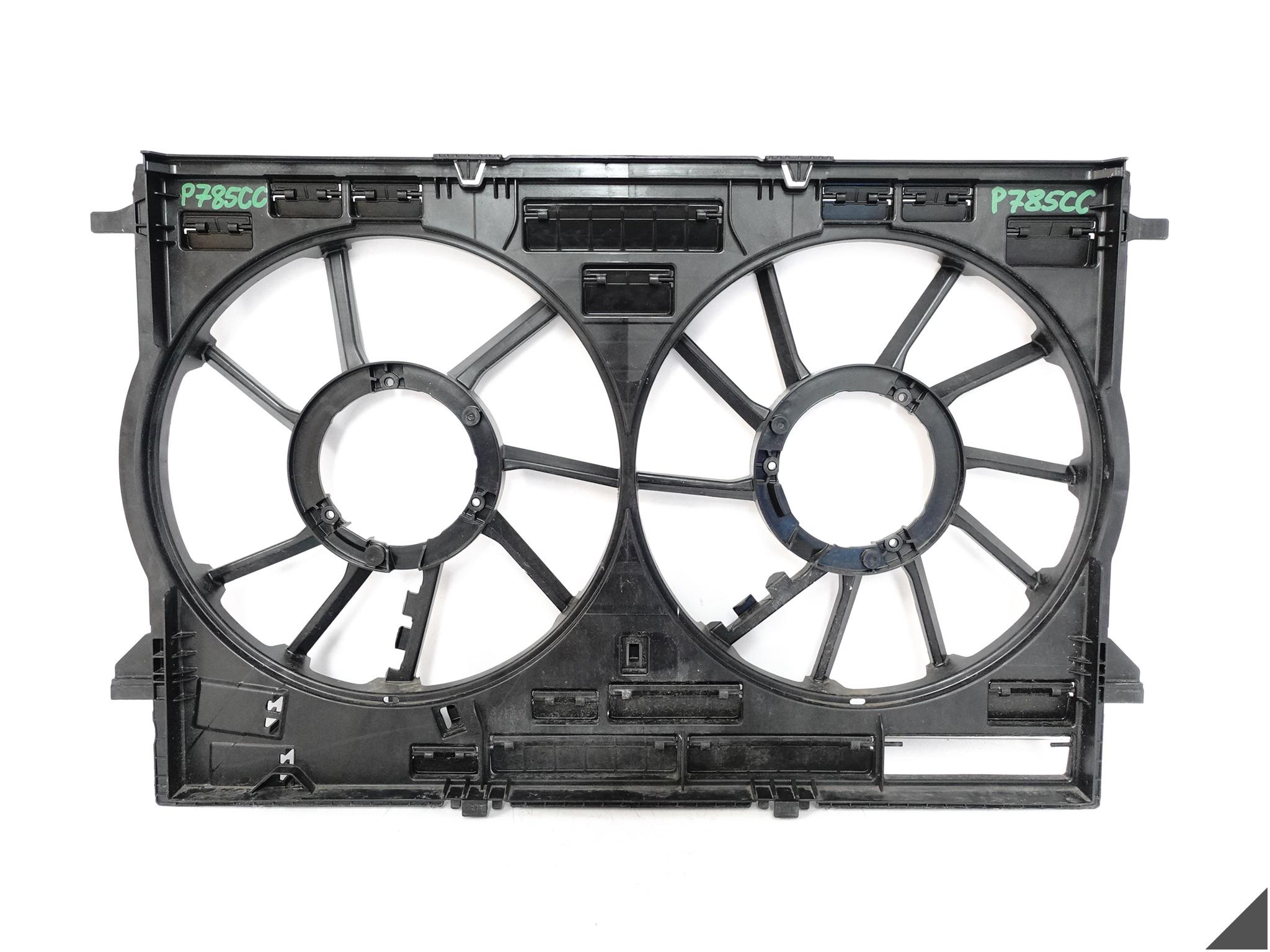 AUDI A4 S4 B9 8W0 A5 S5 8W6 VW TOUAREG 3 III 760 OBUDOWA WENTYLATORA PRZÓD AUDI A4 S4 B9 8W0 A5 S5 8W6 VW TOUAREG 3 III 760 OBUDOWA WENTYLATORA PRZÓD