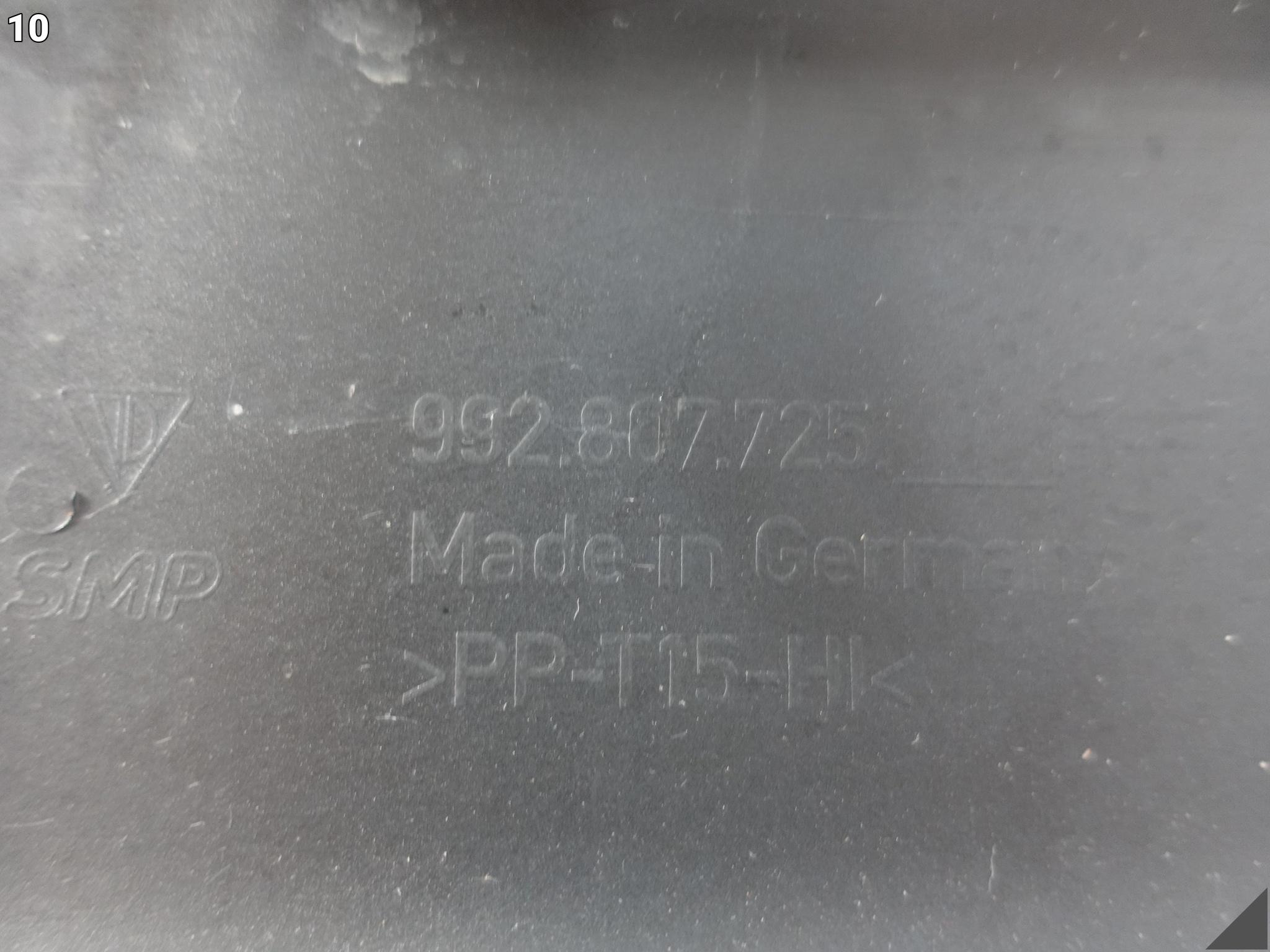 PORSCHE 911 992 TURBO S 20- ZDERZAK SPOILER DOKŁADKA PRZÓD TIEFSCHWARZ PORSCHE 911 992 TURBO S 20- ZDERZAK SPOILER DOKŁADKA PRZÓD TIEFSCHWARZ - obrazek 11