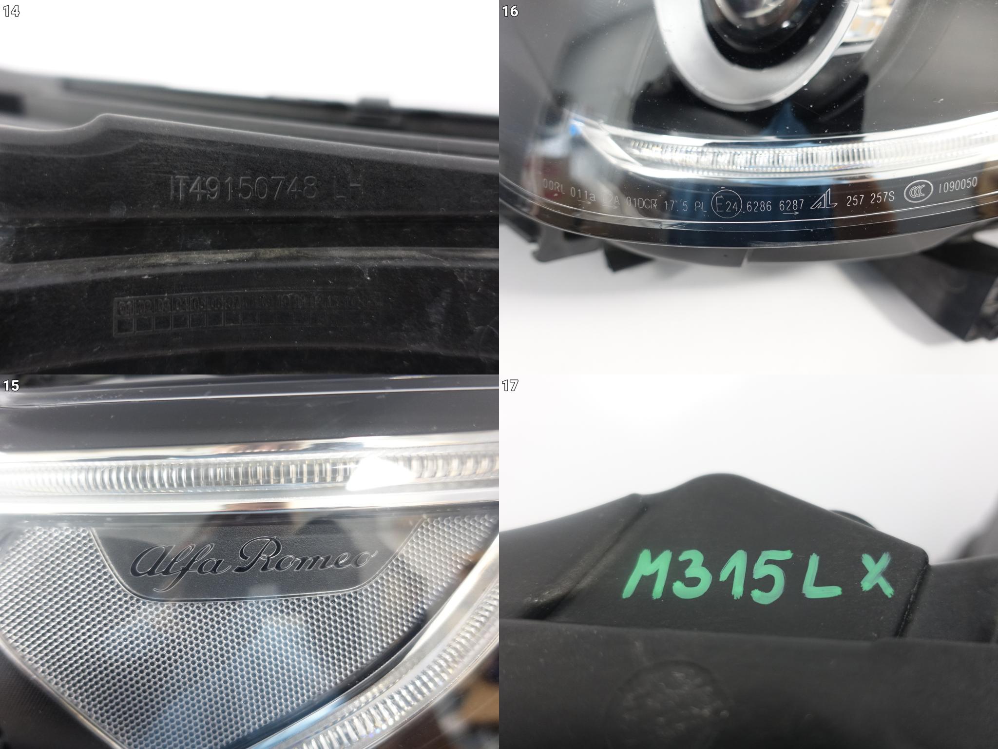 ALFA ROMEO STELVIO 16- XENON + LED MODUŁY LEWA LAMPA PRZÓD EUROPA ALFA ROMEO STELVIO 16- XENON + LED MODUŁY LEWA LAMPA PRZÓD EUROPA - obrazek 15