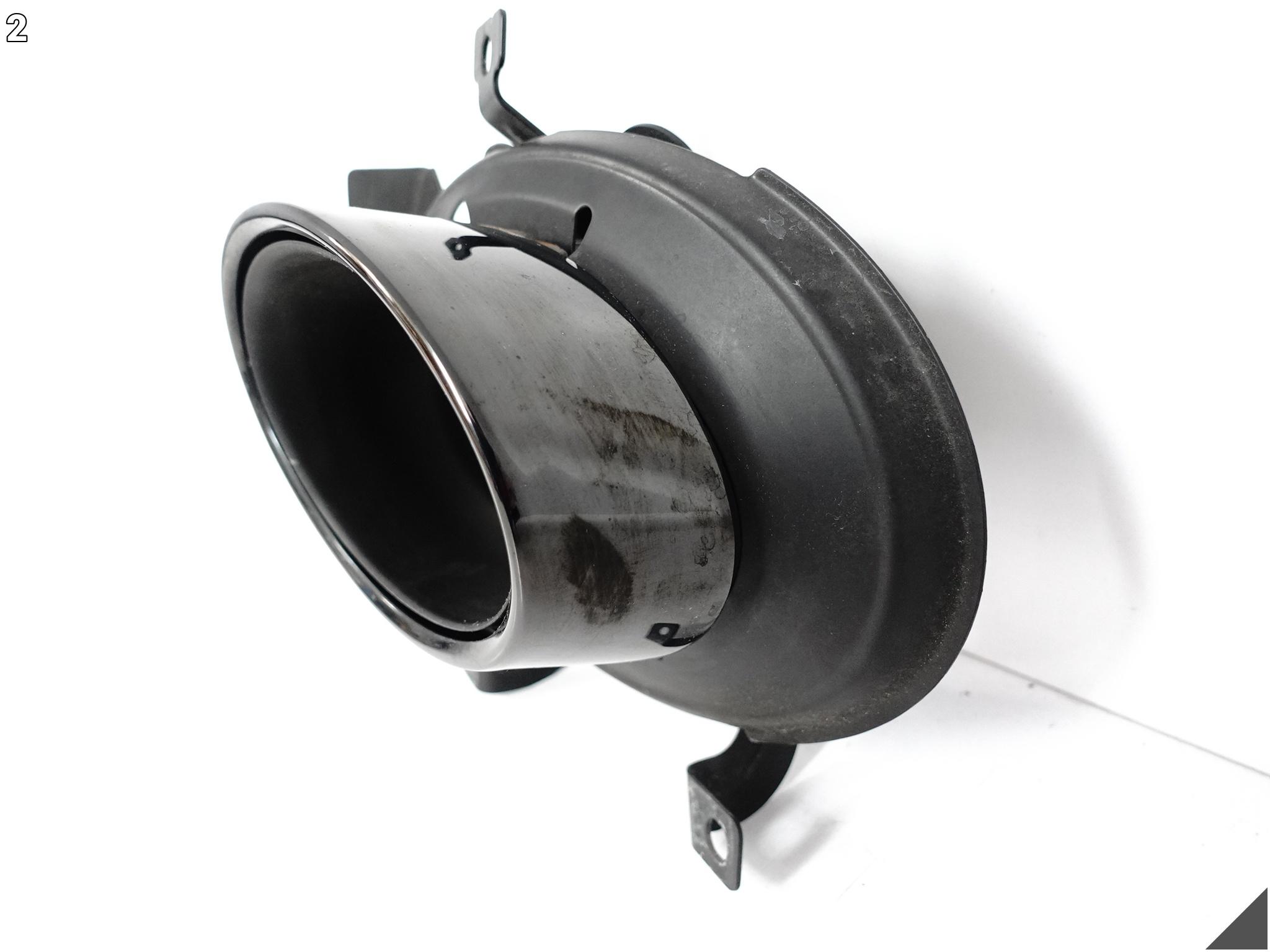 PORSCHE 911 992 19- KOŃCÓWKA WYDECHU TŁUMIKA PRAWA TYŁ CZARNY CHROM PORSCHE 911 992 19- KOŃCÓWKA WYDECHU TŁUMIKA PRAWA TYŁ CZARNY CHROM - obrazek 3
