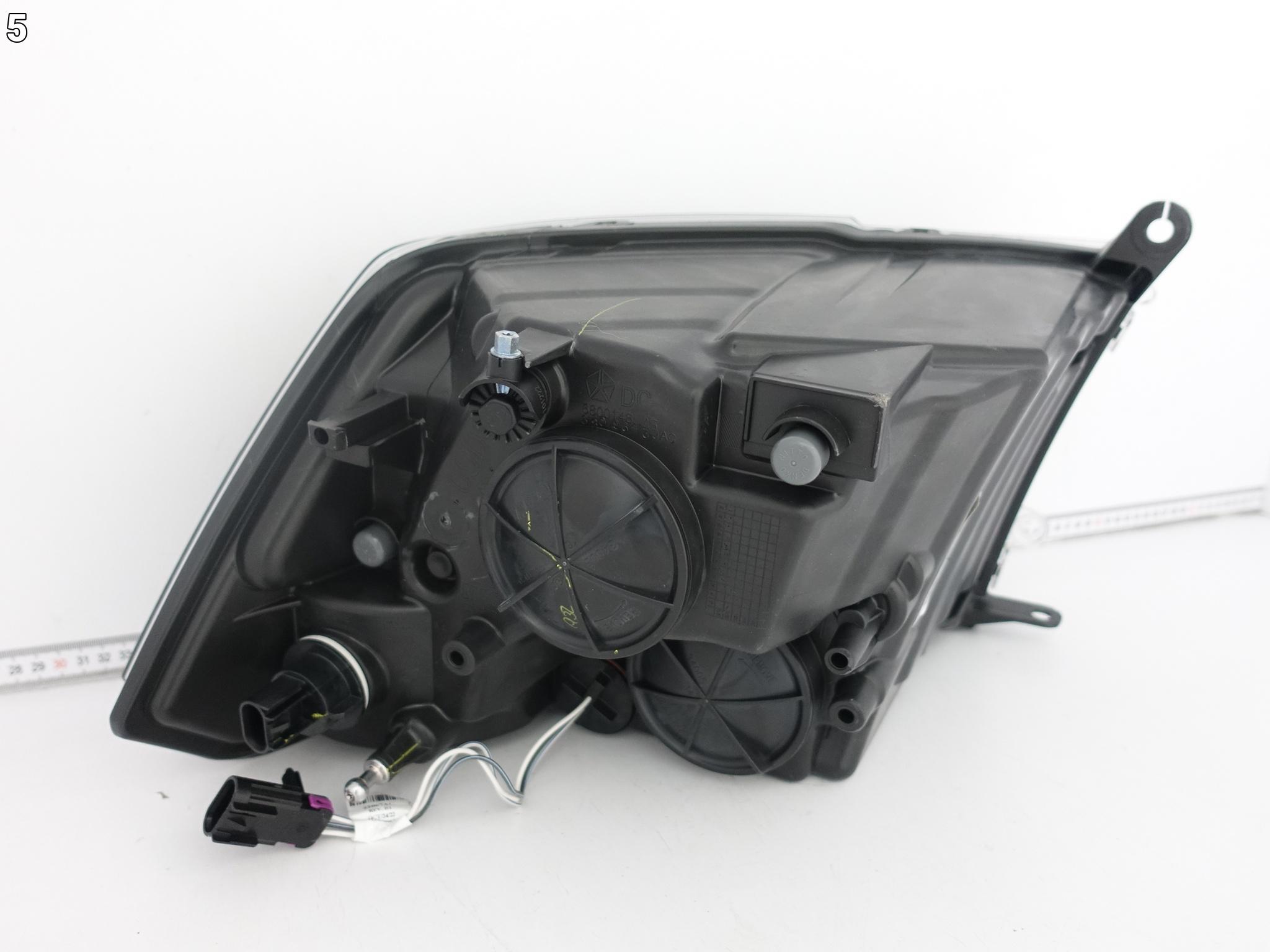 DODGE RAM 1500 2500 3500 15-24 LAMPA LEWA ZWYKŁA HALOGEN BLACK NOWA ORG DODGE RAM 1500 2500 3500 15-24 LAMPA LEWA ZWYKŁA HALOGEN BLACK NOWA ORG - obrazek 6