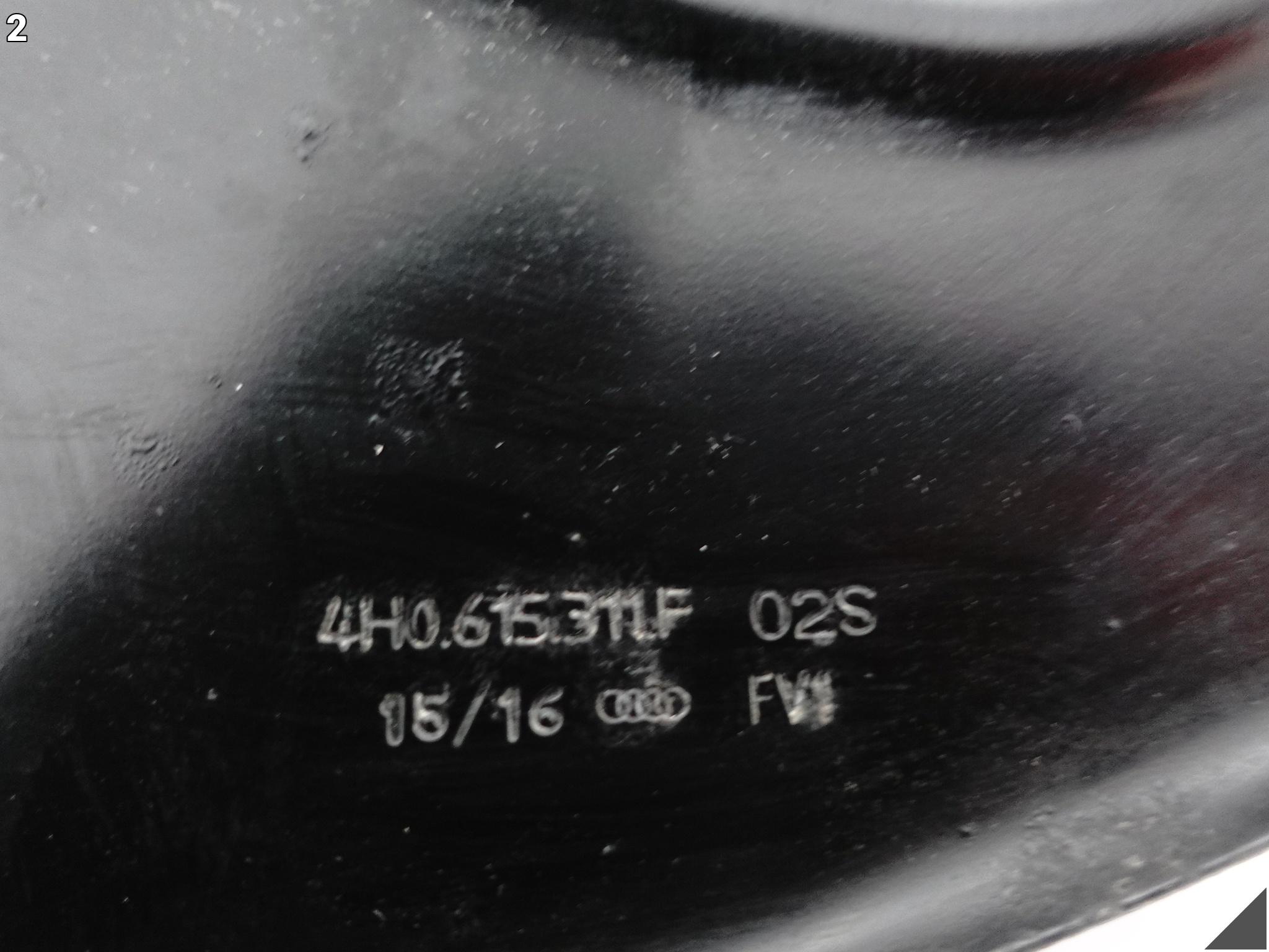 AUDI S8 PLUS 4H0 D4 RS7 4G8 RS6 4G0 C7 OSŁONA TARCZY LEWA PRZÓD CERAMIKA AUDI S8 PLUS 4H0 D4 RS7 4G8 RS6 4G0 C7 OSŁONA TARCZY LEWA PRZÓD CERAMIKA - obrazek 3