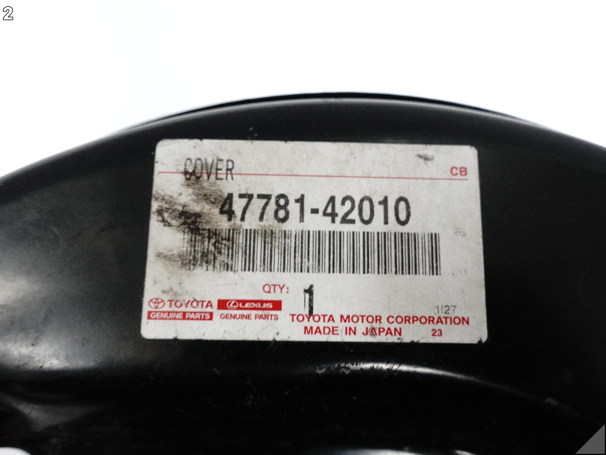 TOYOTA RAV4 I 1 96-00 OSŁONA TARCZY HAMULCOWEJ PRAWA PRZÓD 47781-42010 TOYOTA RAV4 I 1 96-00 OSŁONA TARCZY HAMULCOWEJ PRAWA PRZÓD 47781-42010 - obrazek 3