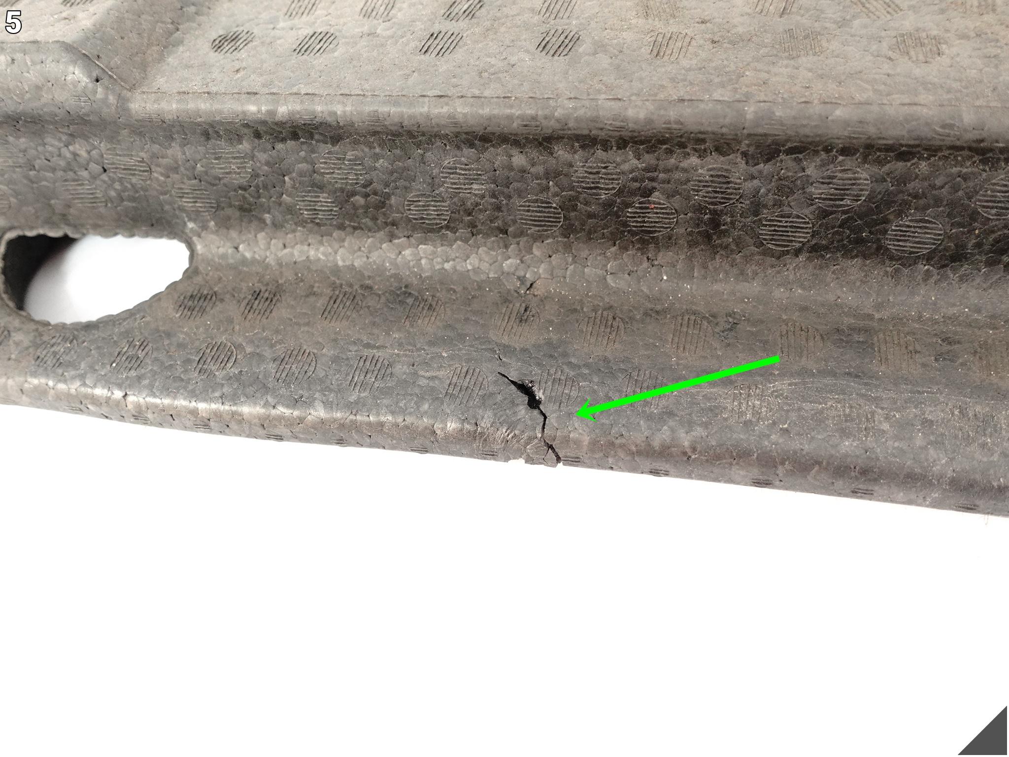 SEAT LEON III 3 5F0 LIFT 17-20 ABSORBER PIANKA WZMOCNIENIE W ZDERZAK PRZÓD SEAT LEON III 3 5F0 LIFT 17-20 ABSORBER PIANKA WZMOCNIENIE W ZDERZAK PRZÓD - obrazek 6