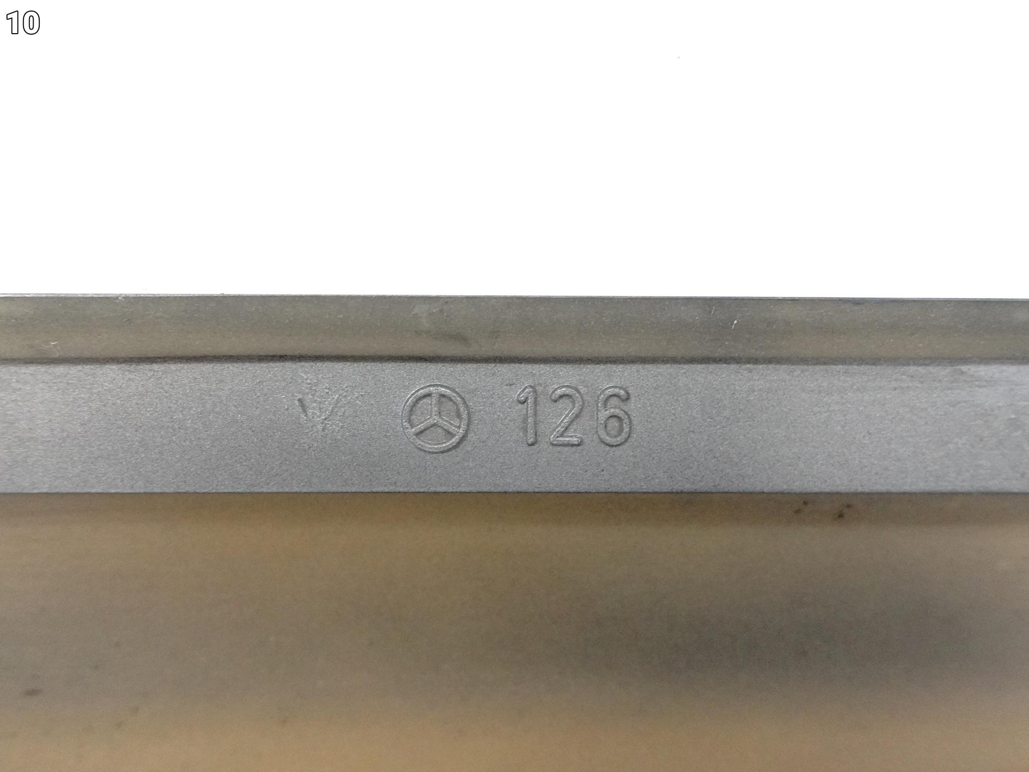 MERCEDES S-KLASA V126 1979-1991 LISTWA NAKŁADKA NA DRZWI TYŁ LEWA DŁUGA MERCEDES S-KLASA V126 1979-1991 LISTWA NAKŁADKA NA DRZWI TYŁ LEWA DŁUGA - obrazek 11