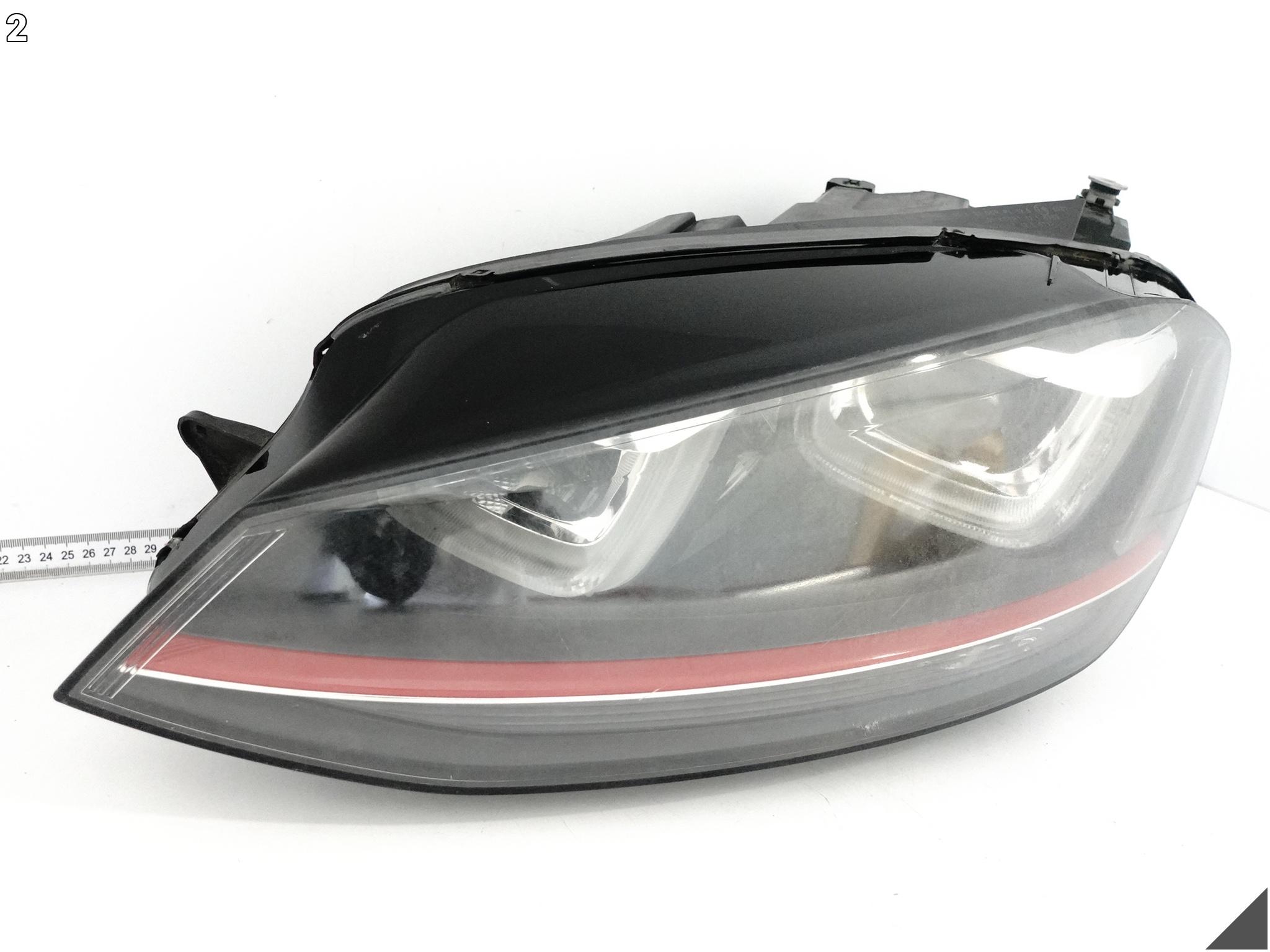 VW GOLF 7 VII GTI 5G1 5G0 12-16 LAMPA XENON + LED LEWA PRZÓD EUROPA VW GOLF 7 VII GTI 5G1 5G0 12-16 LAMPA XENON + LED LEWA PRZÓD EUROPA - obrazek 3