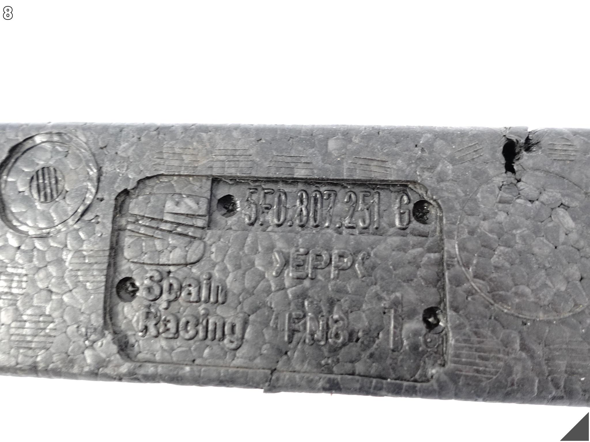 SEAT LEON III 3 5F0 LIFT 17-20 ABSORBER PIANKA WZMOCNIENIE W ZDERZAK PRZÓD SEAT LEON III 3 5F0 LIFT 17-20 ABSORBER PIANKA WZMOCNIENIE W ZDERZAK PRZÓD - obrazek 9