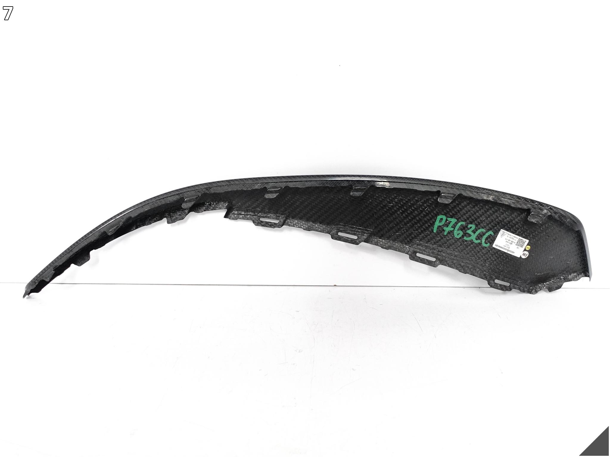 PORSCHE TAYCAN 9J1 TURBO 20- ZDERZAK SPOILER LISTWA PRAWA PRZÓD CARBON PORSCHE TAYCAN 9J1 TURBO 20- ZDERZAK SPOILER LISTWA PRAWA PRZÓD CARBON - obrazek 8