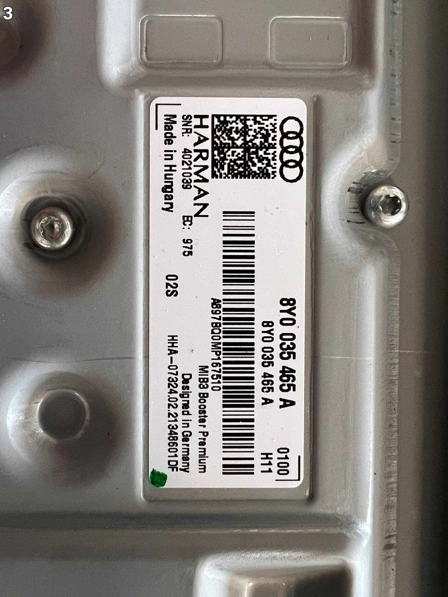 AUDI A3 A4 A5 A6 A7 A8 Q3 Q7 Q8 WZMACNIACZ AUDIO SYSTEMU DŹWIĘKOWEGO HARMAN AUDI A3 A4 A5 A6 A7 A8 Q3 Q7 Q8 WZMACNIACZ AUDIO SYSTEMU DŹWIĘKOWEGO HARMAN - obrazek 4