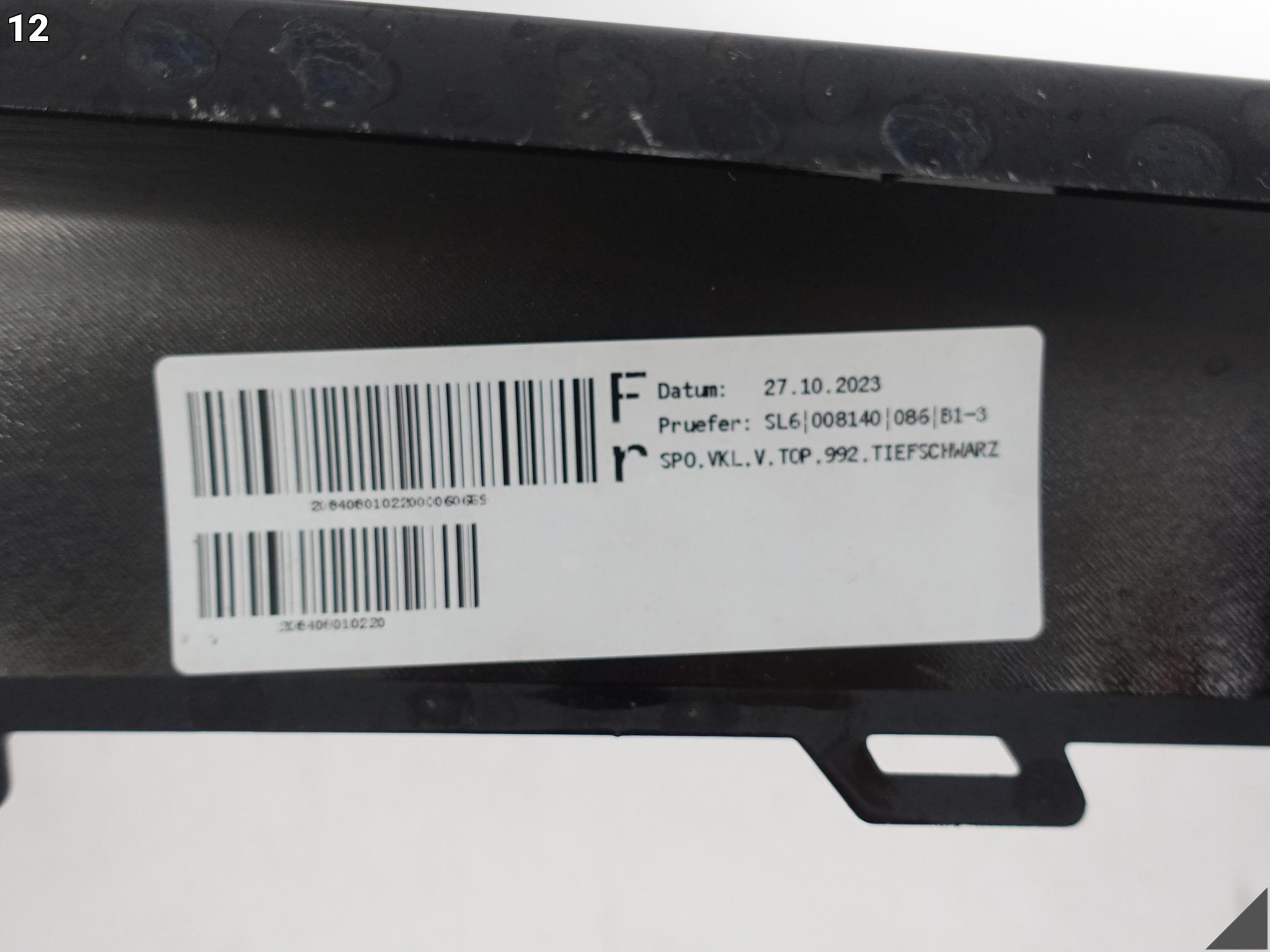 PORSCHE 911 992 TURBO S 20- ZDERZAK SPOILER DOKŁADKA PRZÓD TIEFSCHWARZ PORSCHE 911 992 TURBO S 20- ZDERZAK SPOILER DOKŁADKA PRZÓD TIEFSCHWARZ - obrazek 13