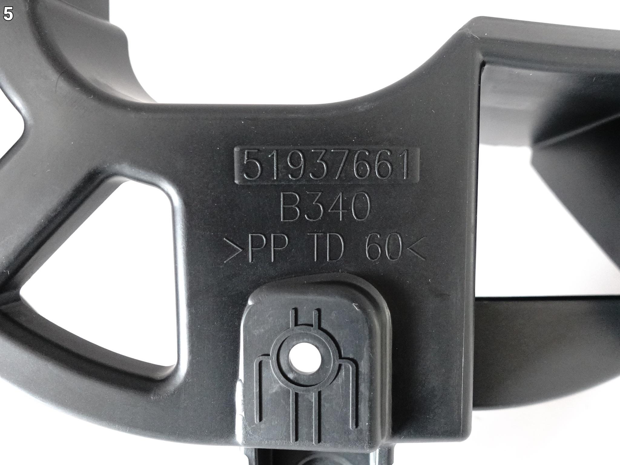 FIAT 500X LIFT 14-24 WZMOCNIENIE ABSORBER ŚLIZG MOCOWANIE W ZDERZAK TYŁ FIAT 500X LIFT 14-24 WZMOCNIENIE ABSORBER ŚLIZG MOCOWANIE W ZDERZAK TYŁ - obrazek 6