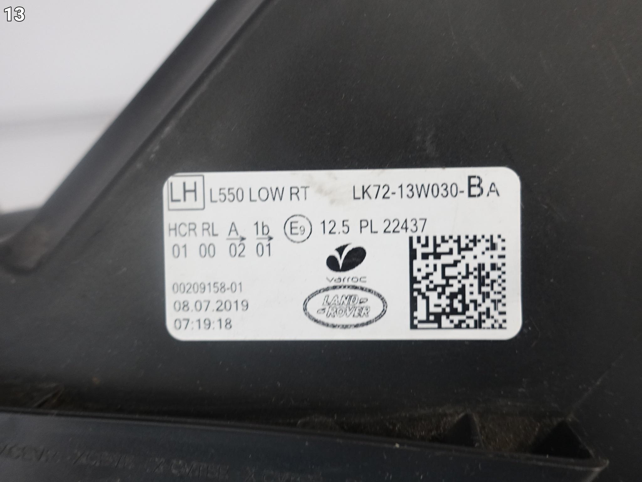 LAND ROVER DISCOVERY SPORT L550 LIFT 19- LAMPA FULL LED LOW RT LEWA EUROPA LAND ROVER DISCOVERY SPORT L550 LIFT 19- LAMPA FULL LED LOW RT LEWA EUROPA - obrazek 14