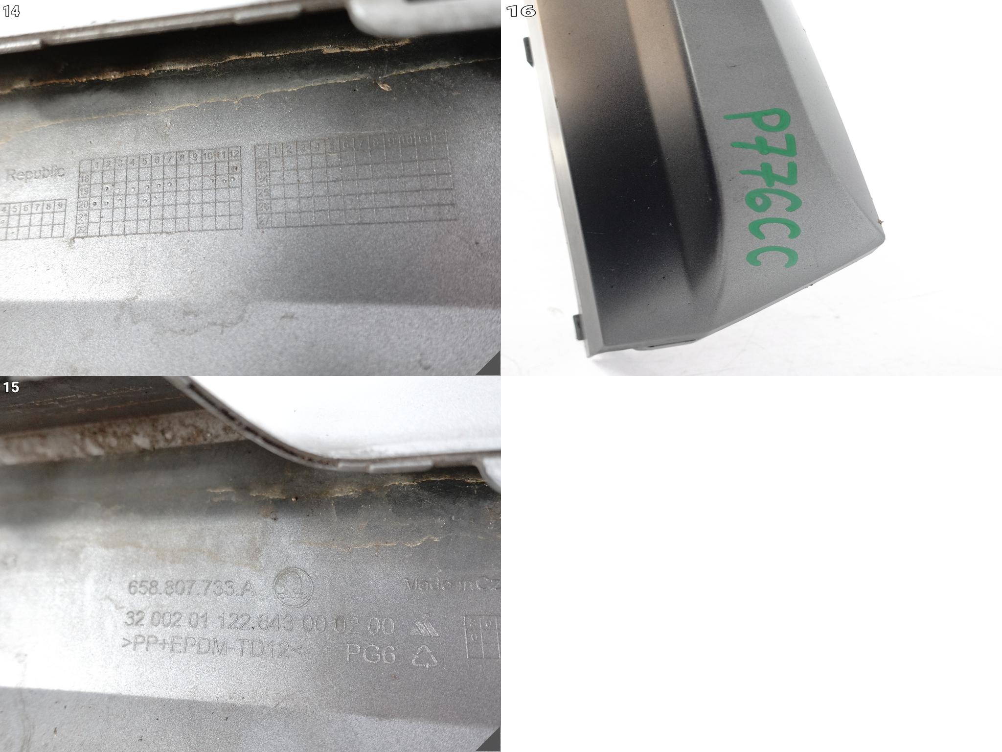 SKODA KAMIQ 658 19-23 SPOILER DOKŁADNA NAKŁADKA W ZDERZAK PRZÓD 658807733A SKODA KAMIQ 658 19-23 SPOILER DOKŁADNA NAKŁADKA W ZDERZAK PRZÓD 658807733A - obrazek 15
