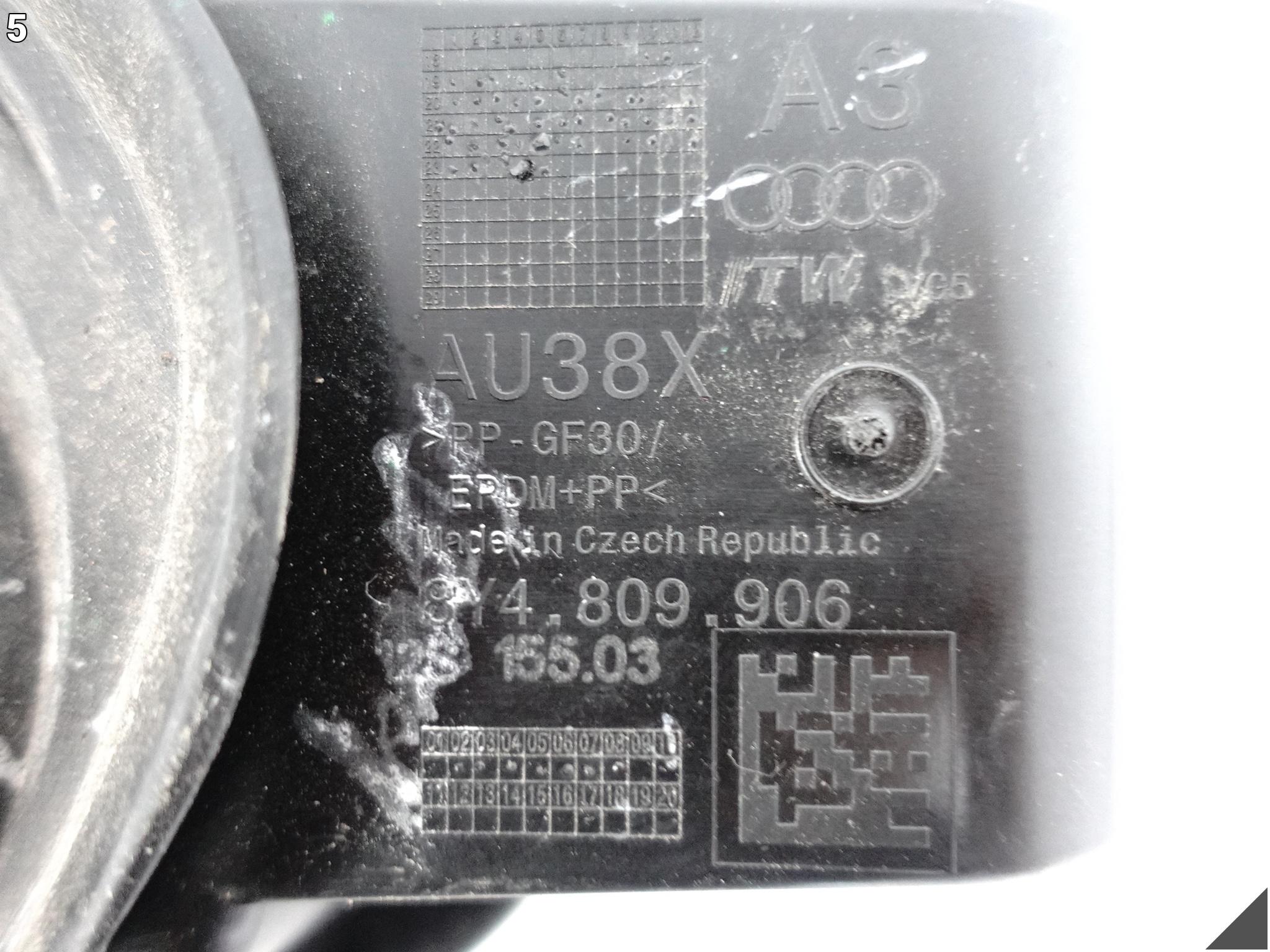 AUDI A3 S3 8Y0 20- WLEW KLAPKA WLEWU PALIWA KORYTKO SILNICZEK 8Y4809906 AUDI A3 S3 8Y0 20- WLEW KLAPKA WLEWU PALIWA KORYTKO SILNICZEK 8Y4809906 - obrazek 6