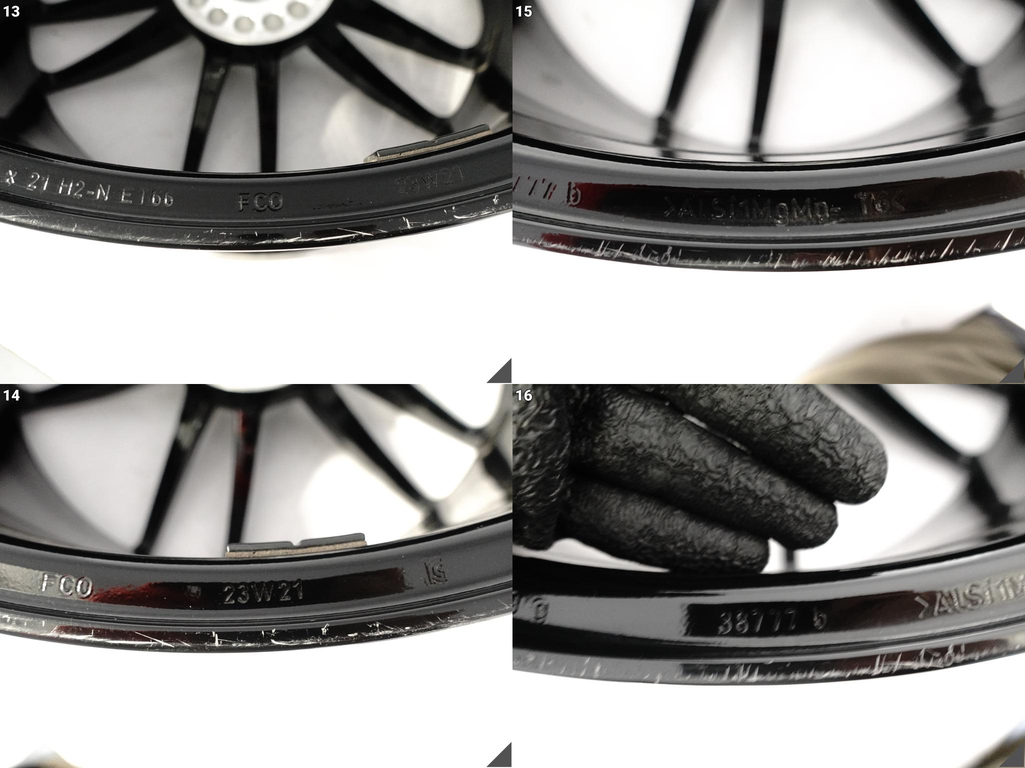 PORSCHE 911 992 TURBO S SPORT IV 4 FELGA ALUFELGA 11Jx21H2-N ET66 QO1 PORSCHE 911 992 TURBO S SPORT IV 4 FELGA ALUFELGA 11Jx21H2-N ET66 QO1 - obrazek 14