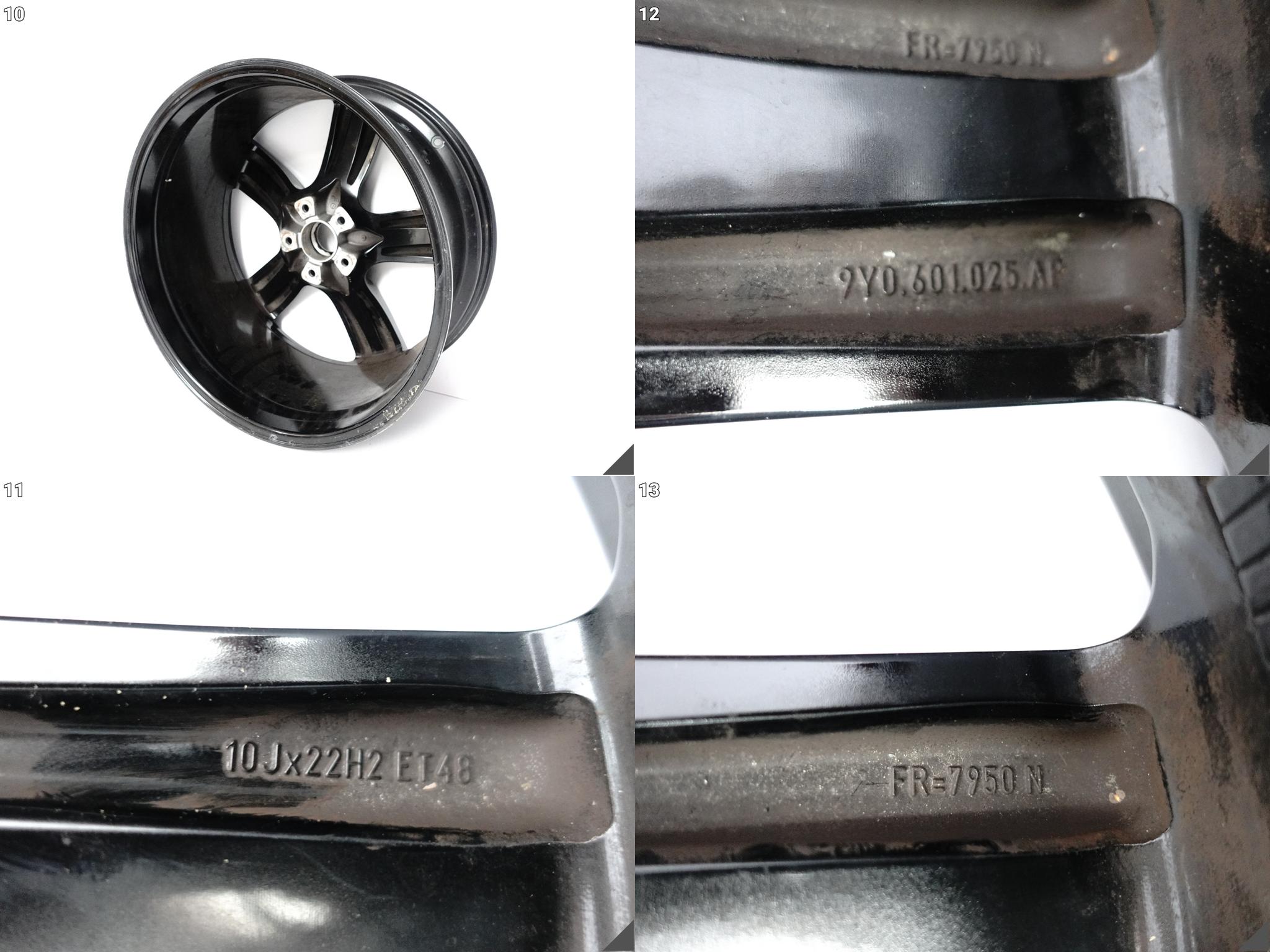 PORSCHE CAYENNE 9Y0 E3 SPORT CLASSIC FELGA ALUFELGA 10Jx22 ET48 5×130 041 PORSCHE CAYENNE 9Y0 E3 SPORT CLASSIC FELGA ALUFELGA 10Jx22 ET48 5x130 041 - obrazek 11