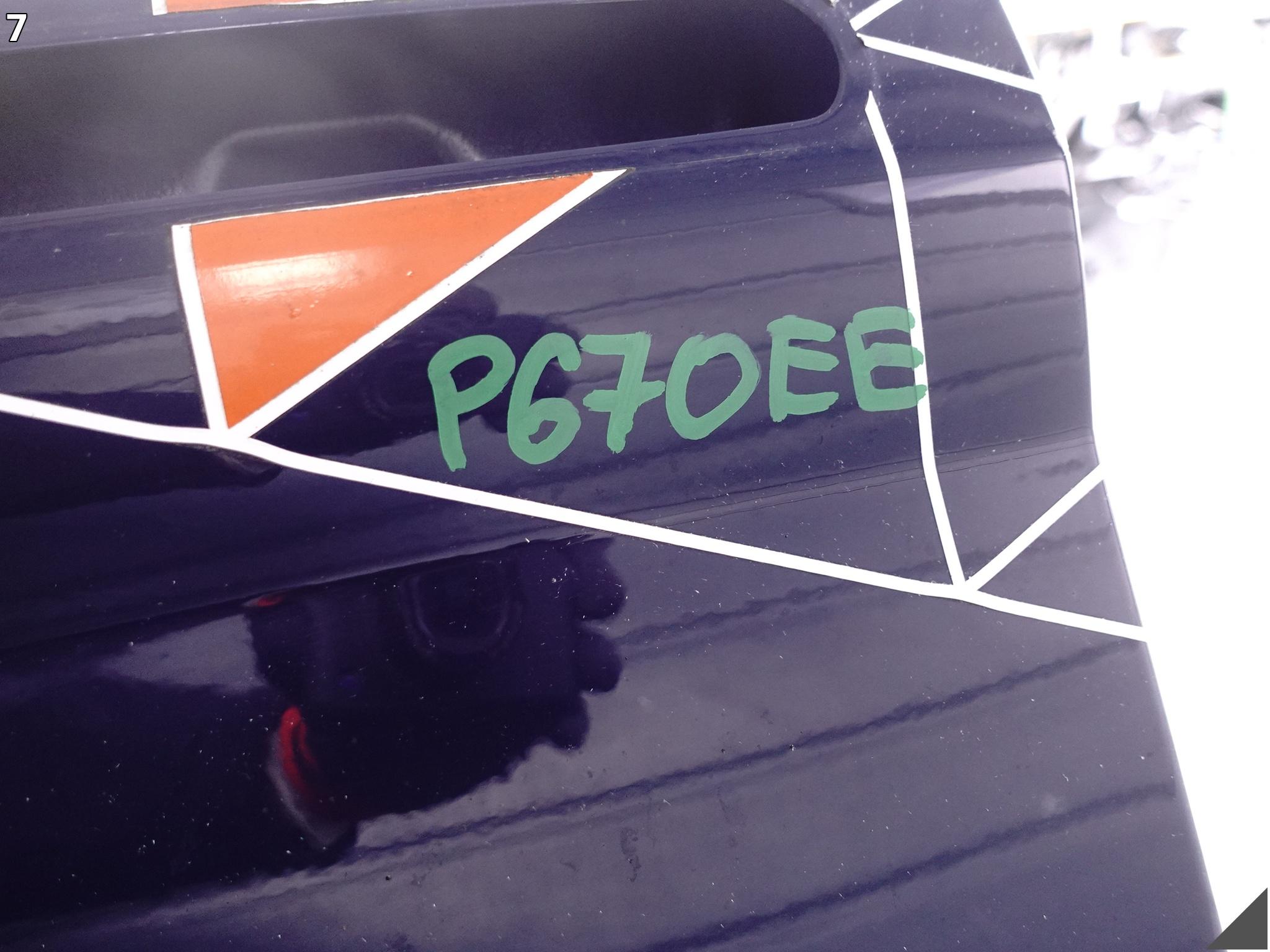 FIAT DOBLO II LIFT 10-22 (2 GENERACJA) OPEL COMBO D 11-18 DRZWI LEWE TYŁ FIAT DOBLO II LIFT 10-22 (2 GENERACJA) OPEL COMBO D 11-18 DRZWI LEWE TYŁ - obrazek 8
