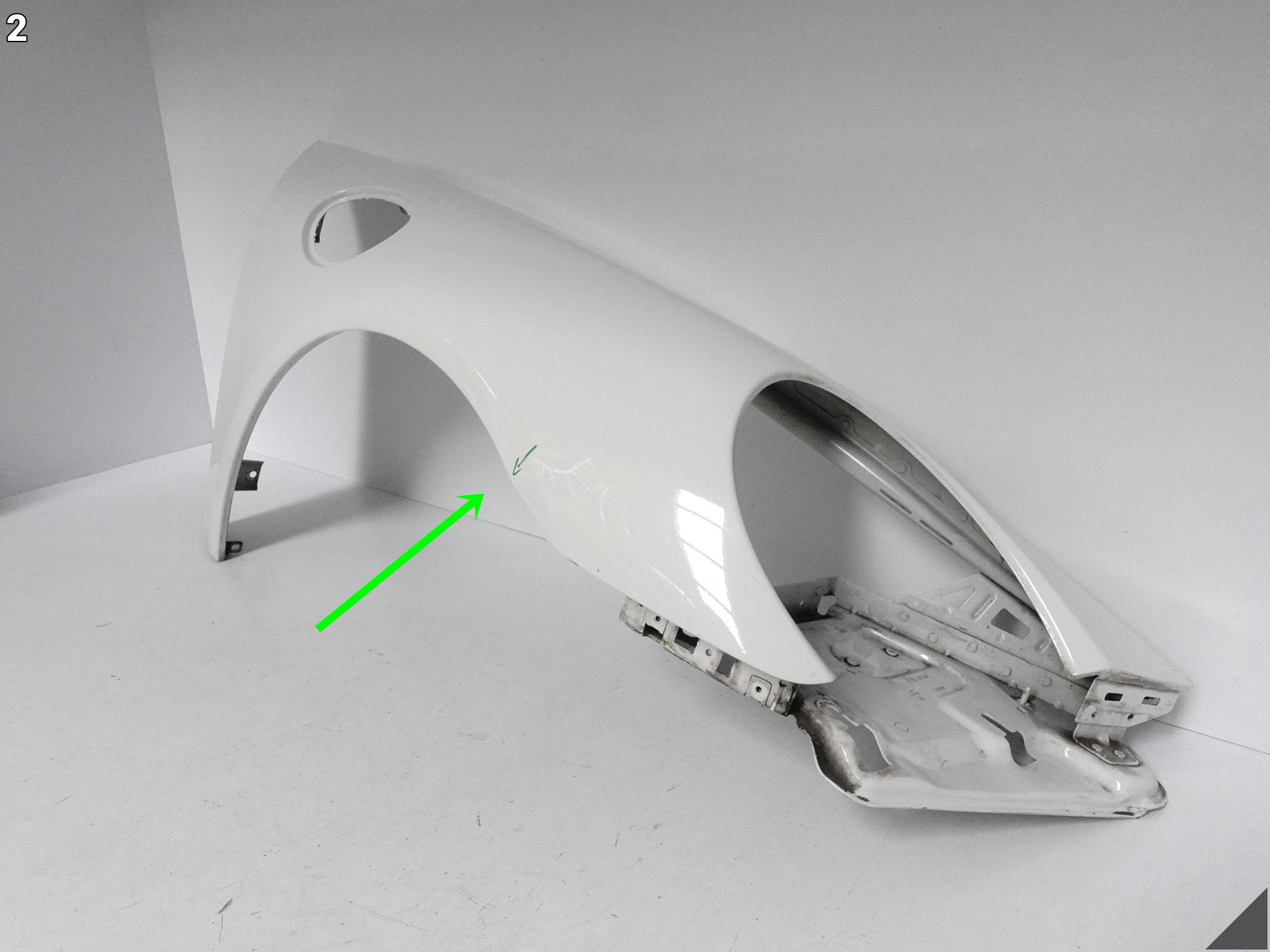 PORSCHE 911 991 CARRERA TURBO / GT3 / GTS 11-19 BŁOTNIK FENDER PRAWY PRZÓD PORSCHE 911 991 CARRERA TURBO / GT3 / GTS 11-19 BŁOTNIK FENDER PRAWY PRZÓD - obrazek 3