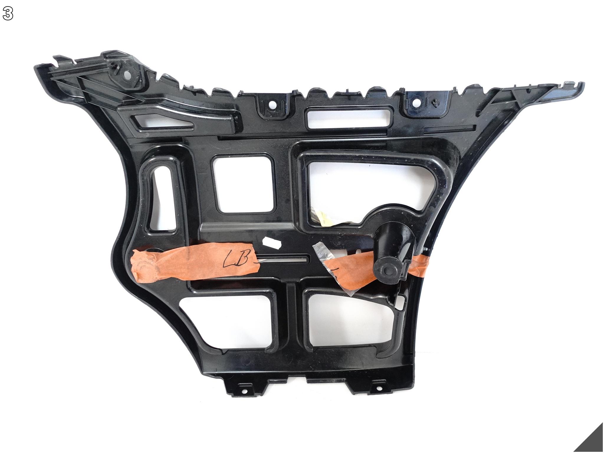 BMW 3 E90 04-08 SEDAN ZWYKŁY ŚLIZG MOCOWANIE UCHWYT ZDERZAKA LEWY TYŁ BMW 3 E90 04-08 SEDAN ZWYKŁY ŚLIZG MOCOWANIE UCHWYT ZDERZAKA LEWY TYŁ - obrazek 4