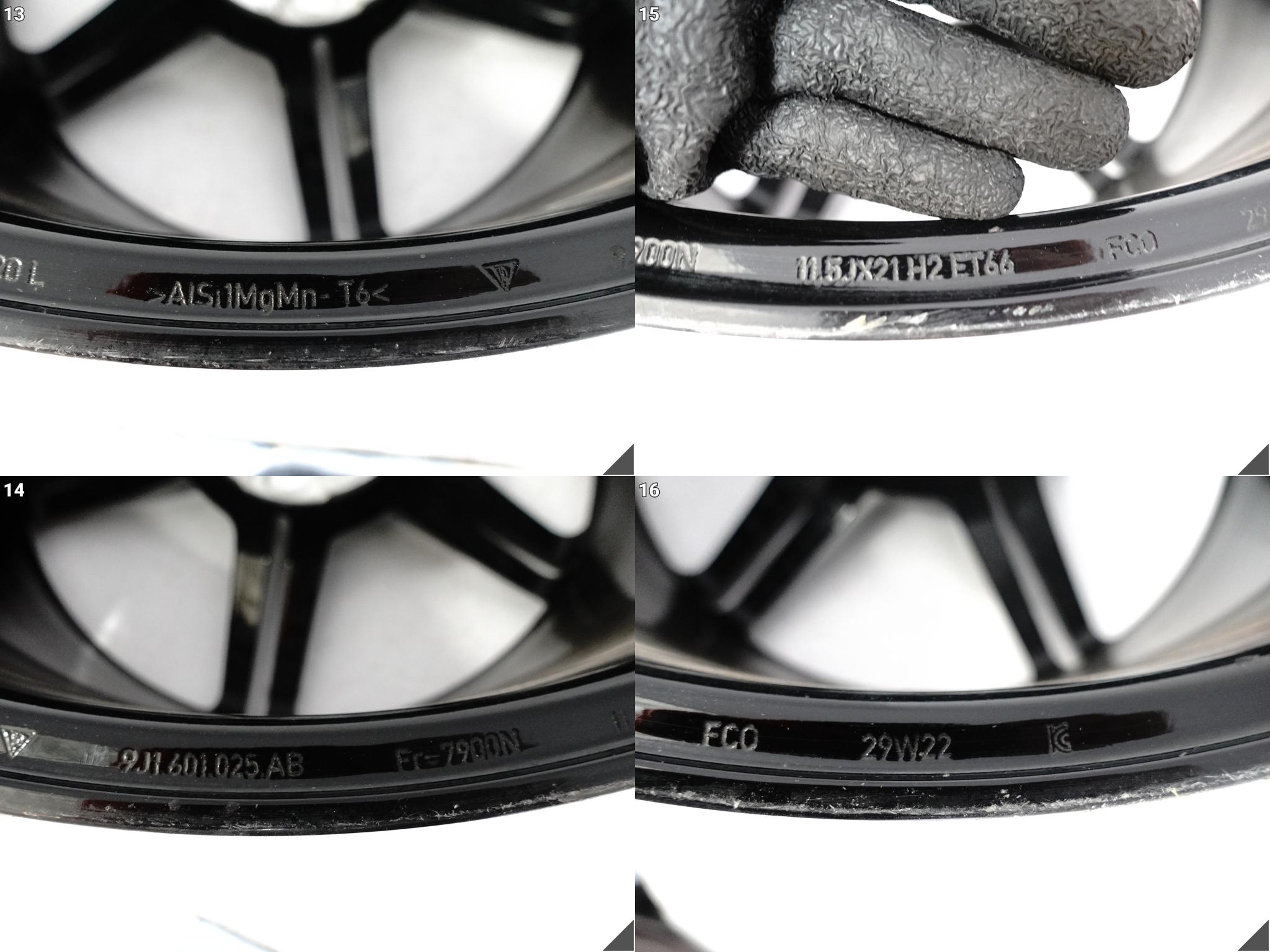 PORSCHE TAYCAN 9J1 MISSION E DESIGN FELGA ALUFELGA 11,5Jx21 ET66 5×130 8Z8 PORSCHE TAYCAN 9J1 MISSION E DESIGN FELGA ALUFELGA 11,5Jx21 ET66 5x130 8Z8 - obrazek 14