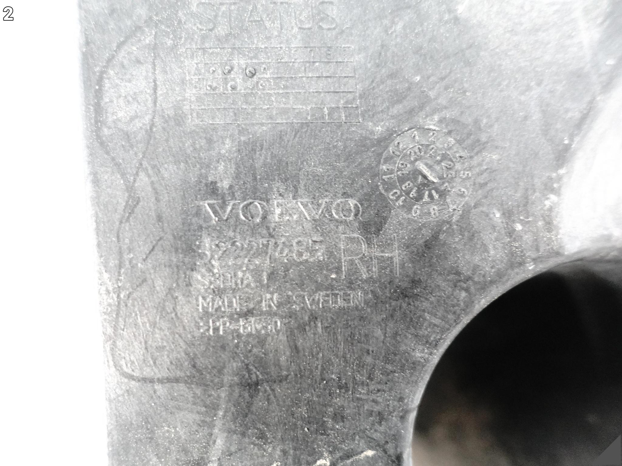 VOLVO XC40 EX40 C40 RECHARGE 17- ŚLIZG UCHWYT MOCOWANIE W ZDERZAK PRAWY TYŁ VOLVO XC40 EX40 C40 RECHARGE 17- ŚLIZG UCHWYT MOCOWANIE W ZDERZAK PRAWY TYŁ - obrazek 3