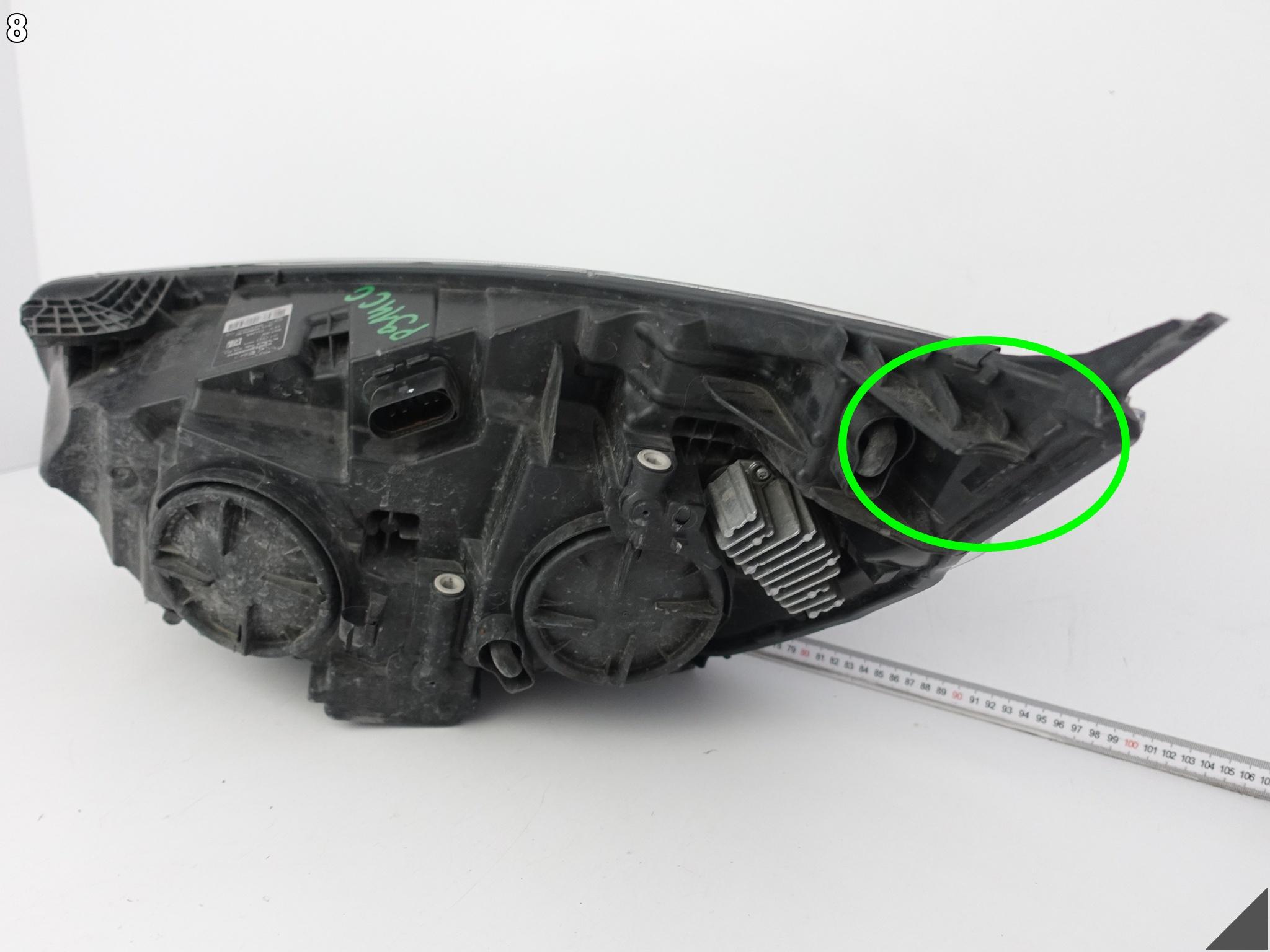 FORD TRANSIT TOURNEO CUSTOM LIFT 18-23 LAMPA ZWYKŁA HALOGEN + LED PRAWA EU FORD TRANSIT TOURNEO CUSTOM LIFT 18-23 LAMPA ZWYKŁA HALOGEN + LED PRAWA EU - obrazek 9