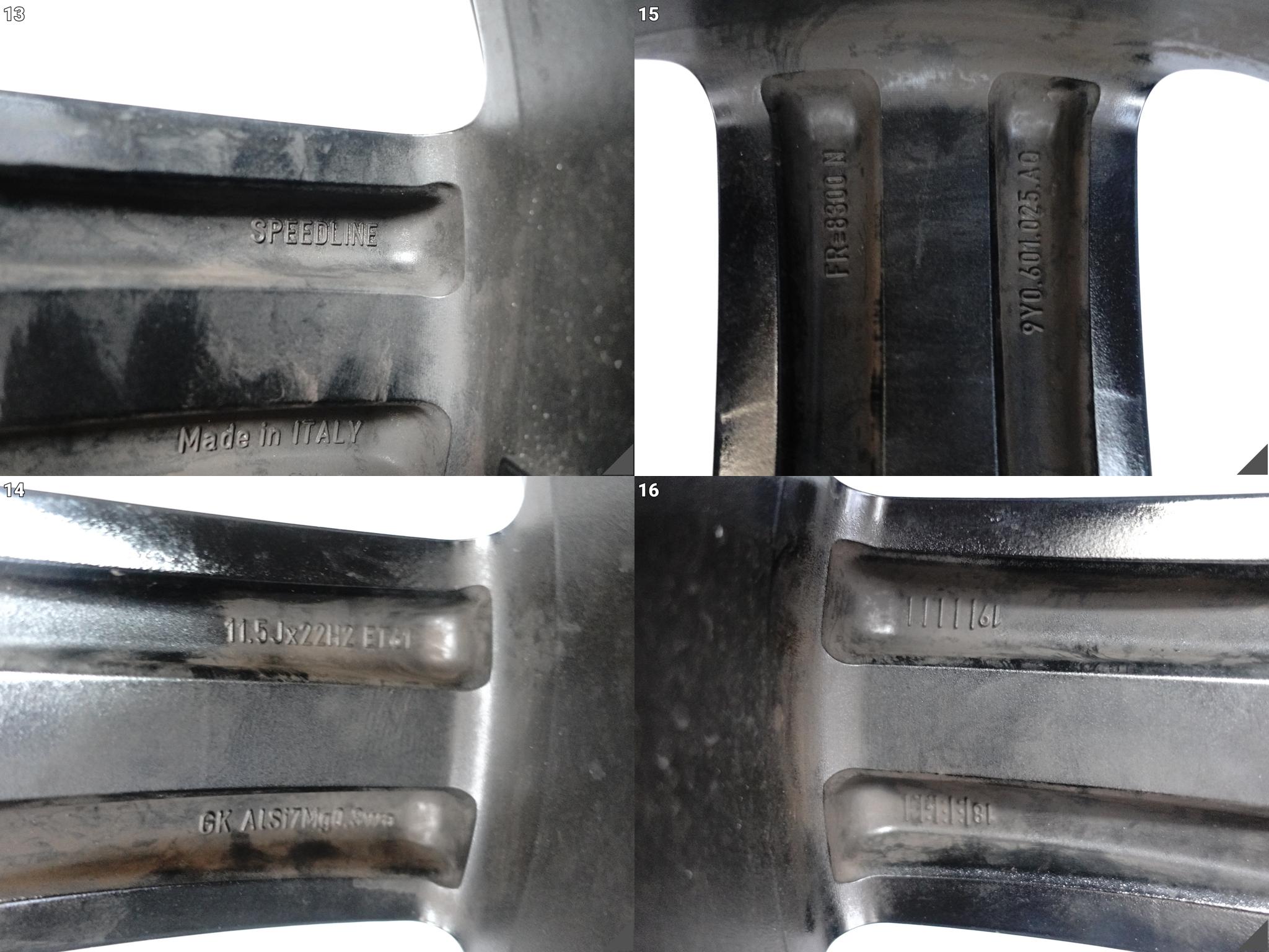 PORSCHE CAYENNE 9Y0 E3 SPORT CLASSIC FELGA ALUFELGA 11,5Jx22 ET61 5×130 041 PORSCHE CAYENNE 9Y0 E3 SPORT CLASSIC FELGA ALUFELGA 11,5Jx22 ET61 5x130 041 - obrazek 14