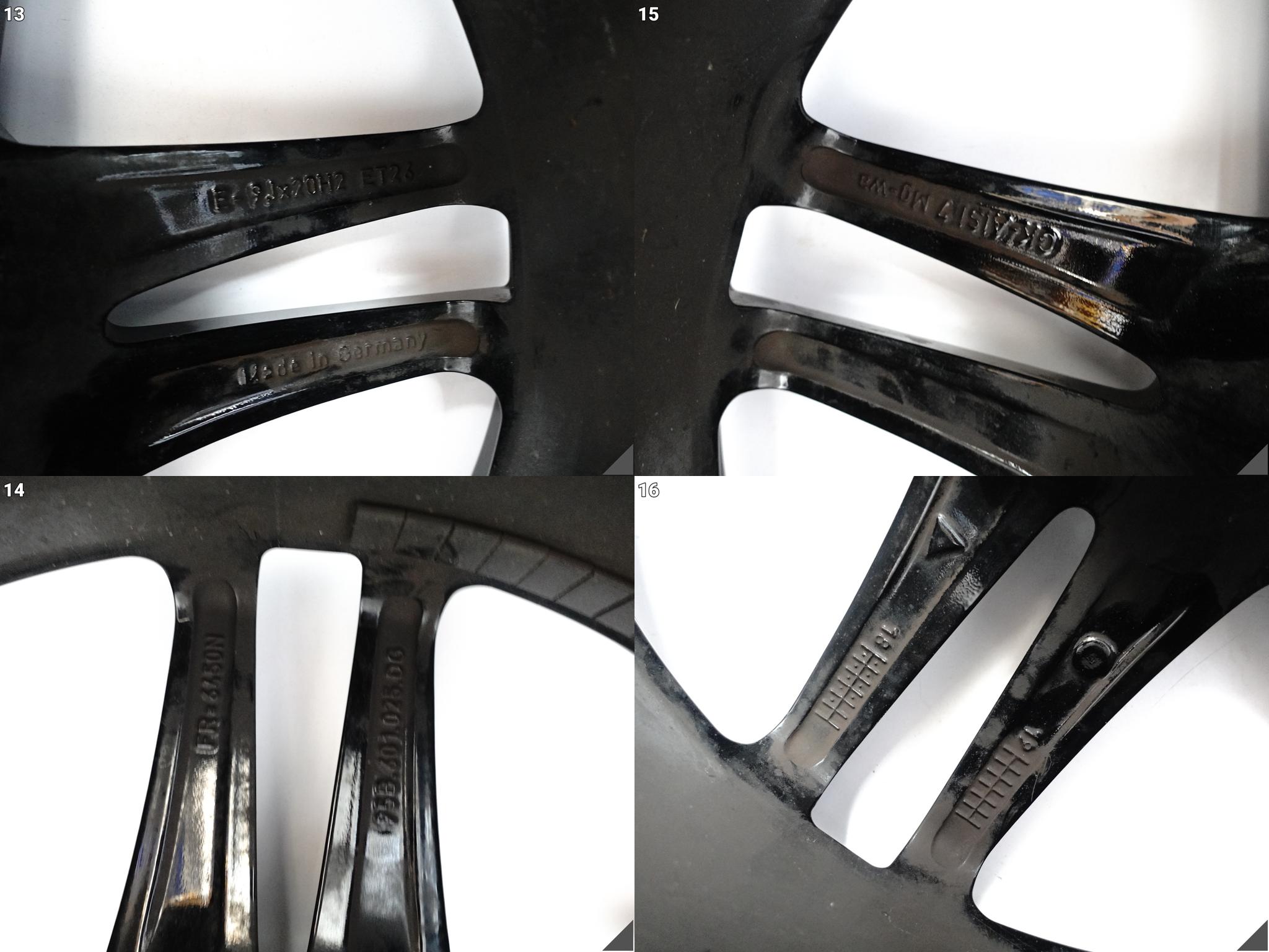 PORSCHE MACAN TURBO 95B BORBET FELGA ALUFELGA 9Jx20 ET26 5×112 041 PORSCHE MACAN TURBO 95B BORBET FELGA ALUFELGA 9Jx20 ET26 5x112 041 - obrazek 14