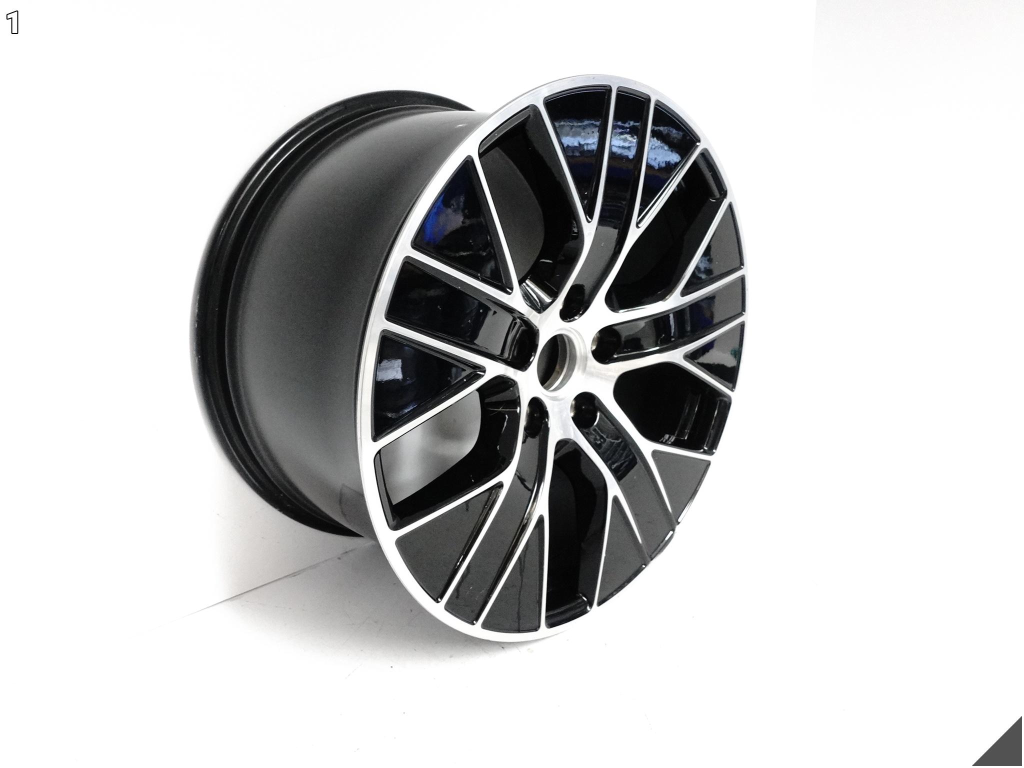 PORSCHE TAYCAN 9J1 TURBO AERO RAD FELGA ALUFELGA 11Jx20 ET60 5×130 QO1 PORSCHE TAYCAN 9J1 TURBO AERO RAD FELGA ALUFELGA 11Jx20 ET60 5x130 QO1 - obrazek 2