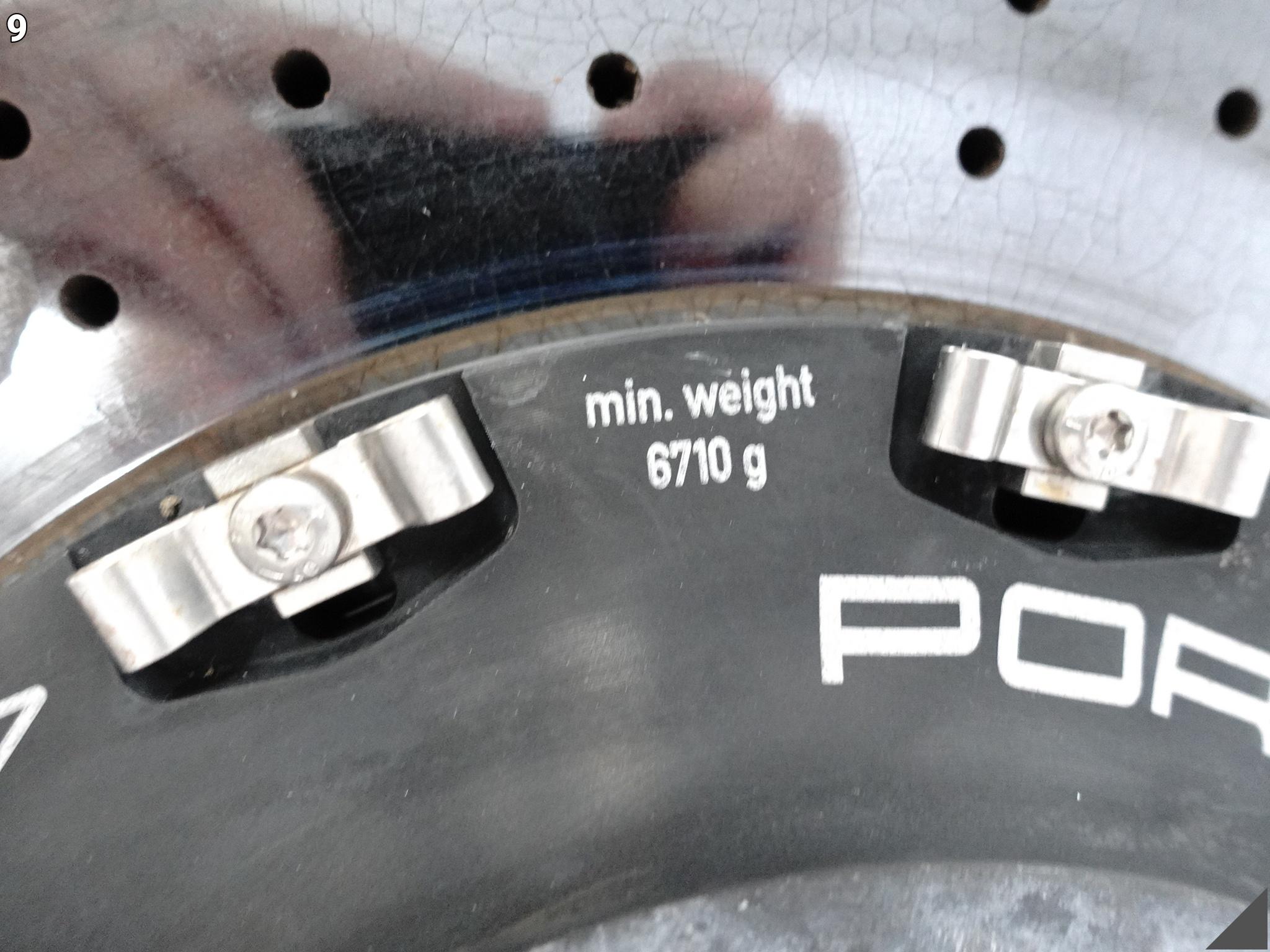 PORSCHE 991 992 TURBO C2 C2S C4 C4S PCCB TARCZA CERAMICZNA PRAWA PRZÓD PORSCHE 991 992 TURBO C2 C2S C4 C4S PCCB TARCZA CERAMICZNA PRAWA PRZÓD - obrazek 10