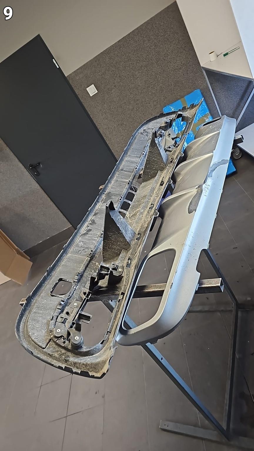 MERCEDES GLA AMG GLA45 4.5 X156 W156 13-17 ZDERZAK SPOILER DYFUZOR TYŁ MERCEDES GLA AMG GLA45 4.5 X156 W156 13-17 ZDERZAK SPOILER DYFUZOR TYŁ - obrazek 10