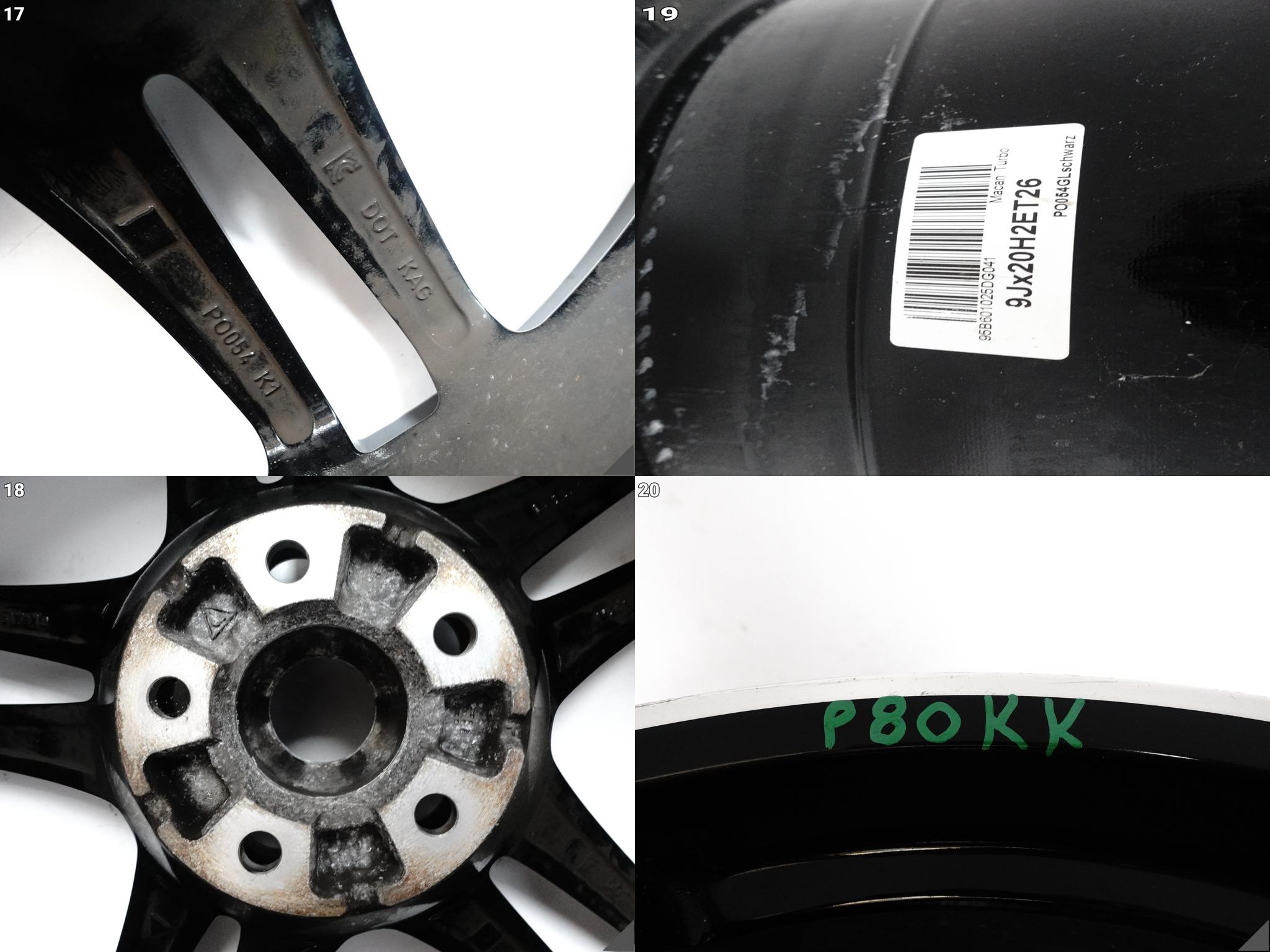 PORSCHE MACAN TURBO 95B BORBET FELGA ALUFELGA 9Jx20 ET26 5×112 041 PORSCHE MACAN TURBO 95B BORBET FELGA ALUFELGA 9Jx20 ET26 5x112 041 - obrazek 15
