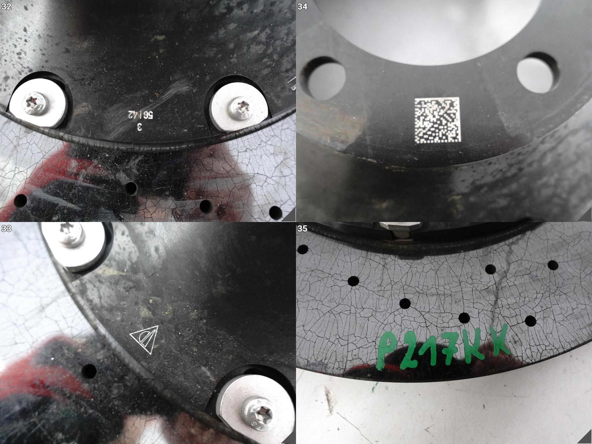 PORSCHE CAYENNE 9Y0 9Y3 PANAMERA 971 TAYCAN TARCZA CERAMICZNA PRAWA TYŁ PORSCHE CAYENNE 9Y0 9Y3 PANAMERA 971 TAYCAN TARCZA CERAMICZNA PRAWA TYŁ - obrazek 15