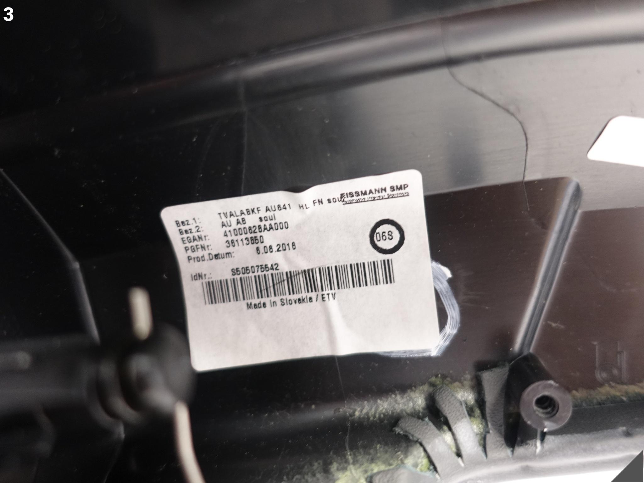 AUDI S8 A8 4H0 D4 09-17 LIFT PODŁOKIETNIK DRZWI LEWY TYŁ SKÓRA VALCONA AUDI S8 A8 4H0 D4 09-17 LIFT PODŁOKIETNIK DRZWI LEWY TYŁ SKÓRA VALCONA - obrazek 4