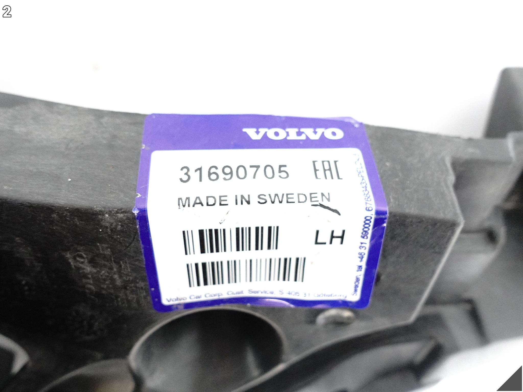 VOLVO XC40 EX40 C40 RECHARGE 17- ŚLIZG UCHWYT MOCOWANIE W ZDERZAK LEWY TYŁ VOLVO XC40 EX40 C40 RECHARGE 17- ŚLIZG UCHWYT MOCOWANIE W ZDERZAK LEWY TYŁ - obrazek 3